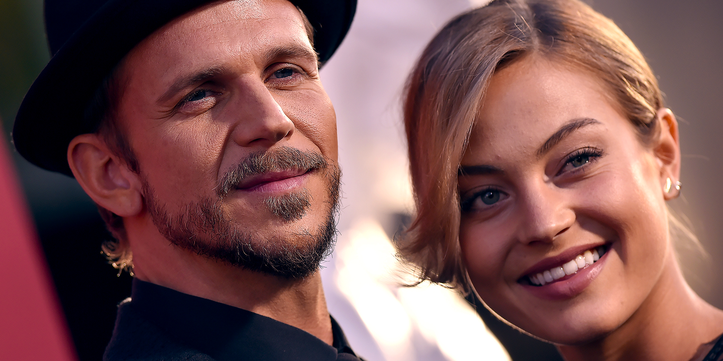 Gustaf Skarsgård and Caroline Sjöström | Source: Getty Images