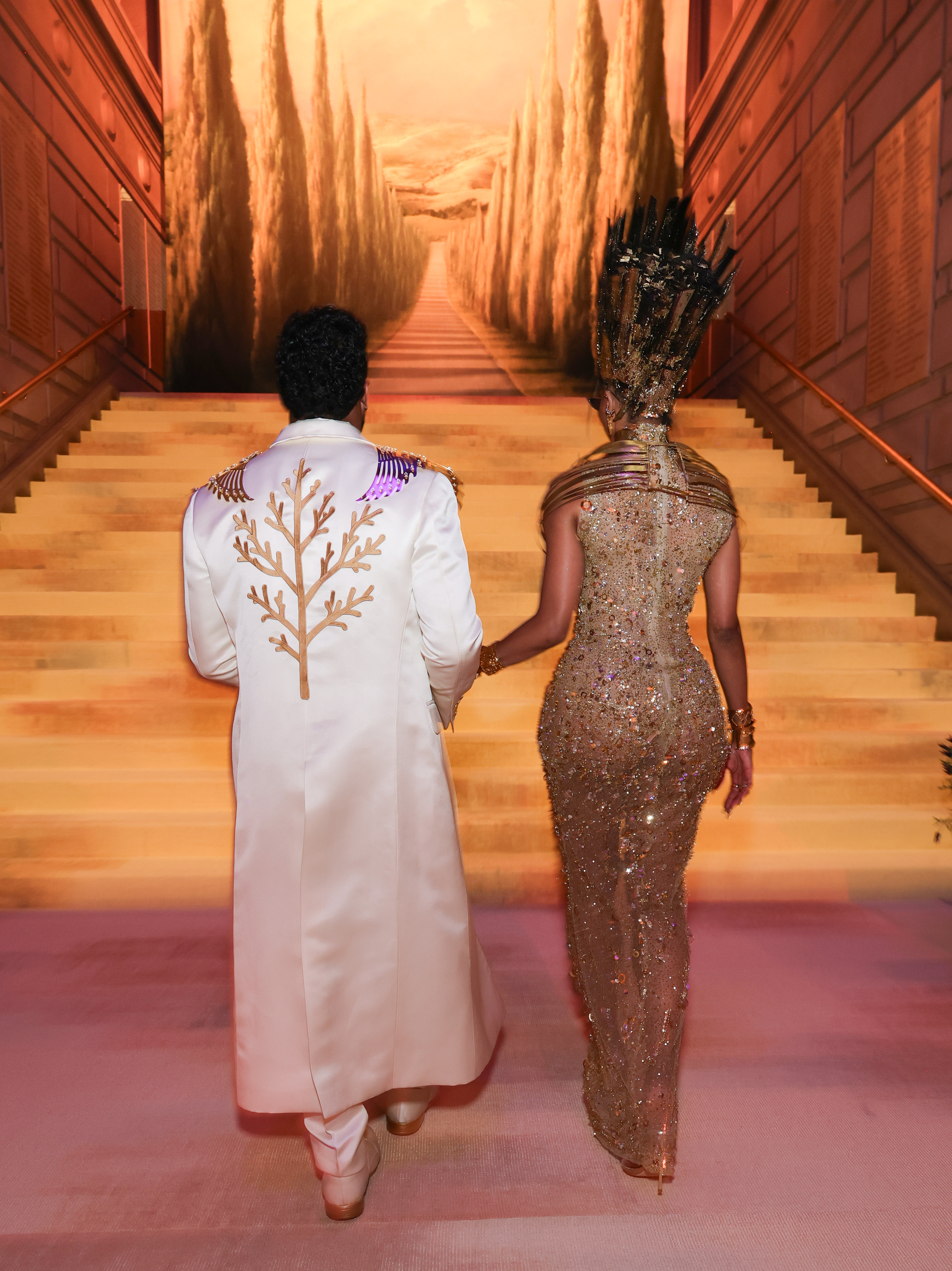 Russell Wilson and Ciara attend the Met Gala celebrating "Costume Art" at the Metropolitan Museum of Art on May 4, 2026 in New York City | Source: Getty Images