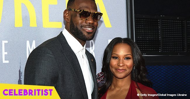 LeBron James' mini-me Zhuri laughs hysterically in video & her mother can do nothing about it