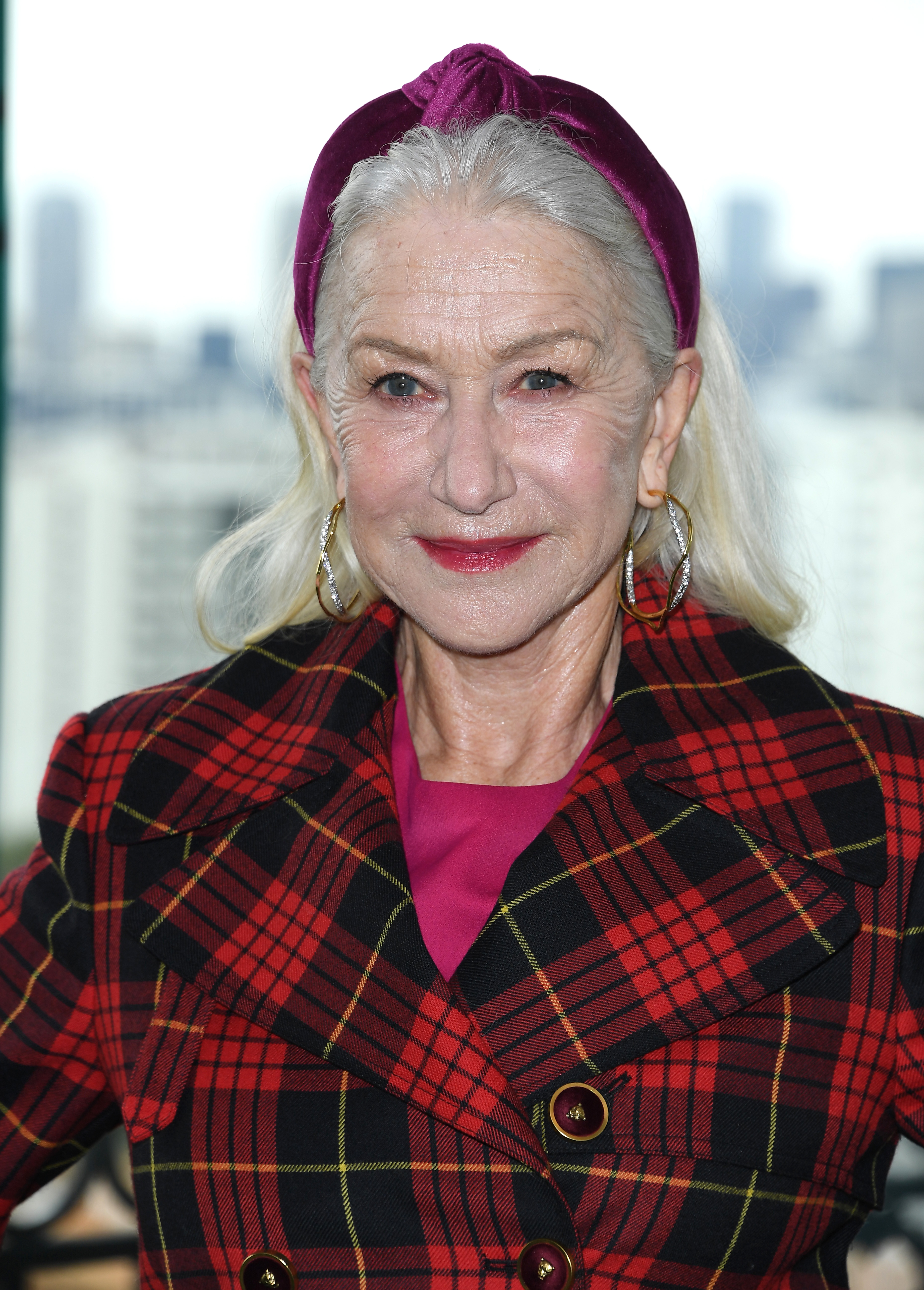 Helen Mirrenposes at the Photo Call For Warner Bros. "Shazam! Fury Of The Gods" at The London West Hollywood at Beverly Hills on February 27, 2023 in West Hollywood, California. | Source: Getty Images