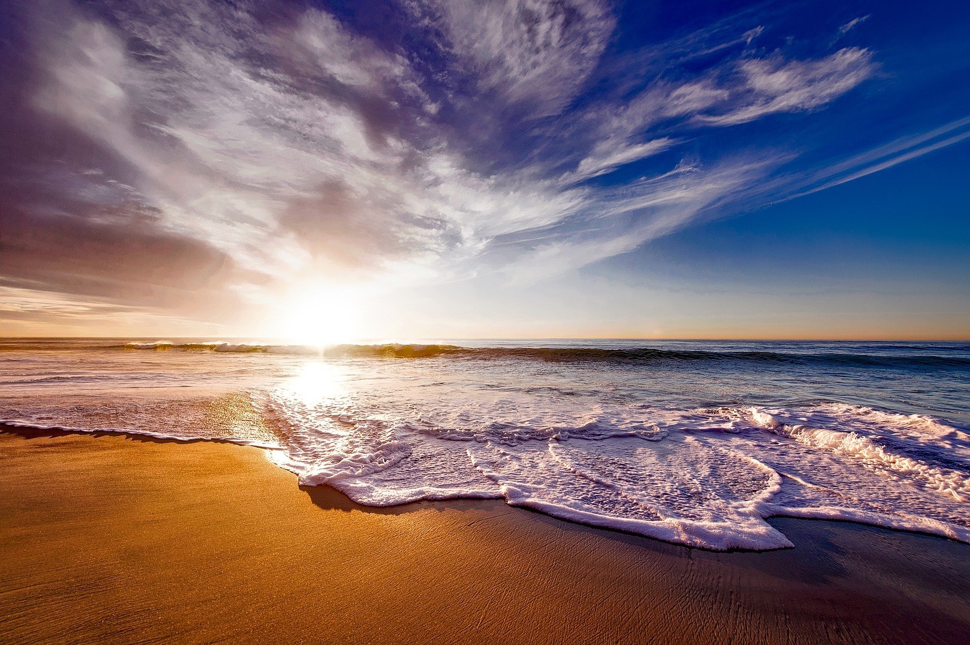 Playa solitaria. | Foto: Pixabay