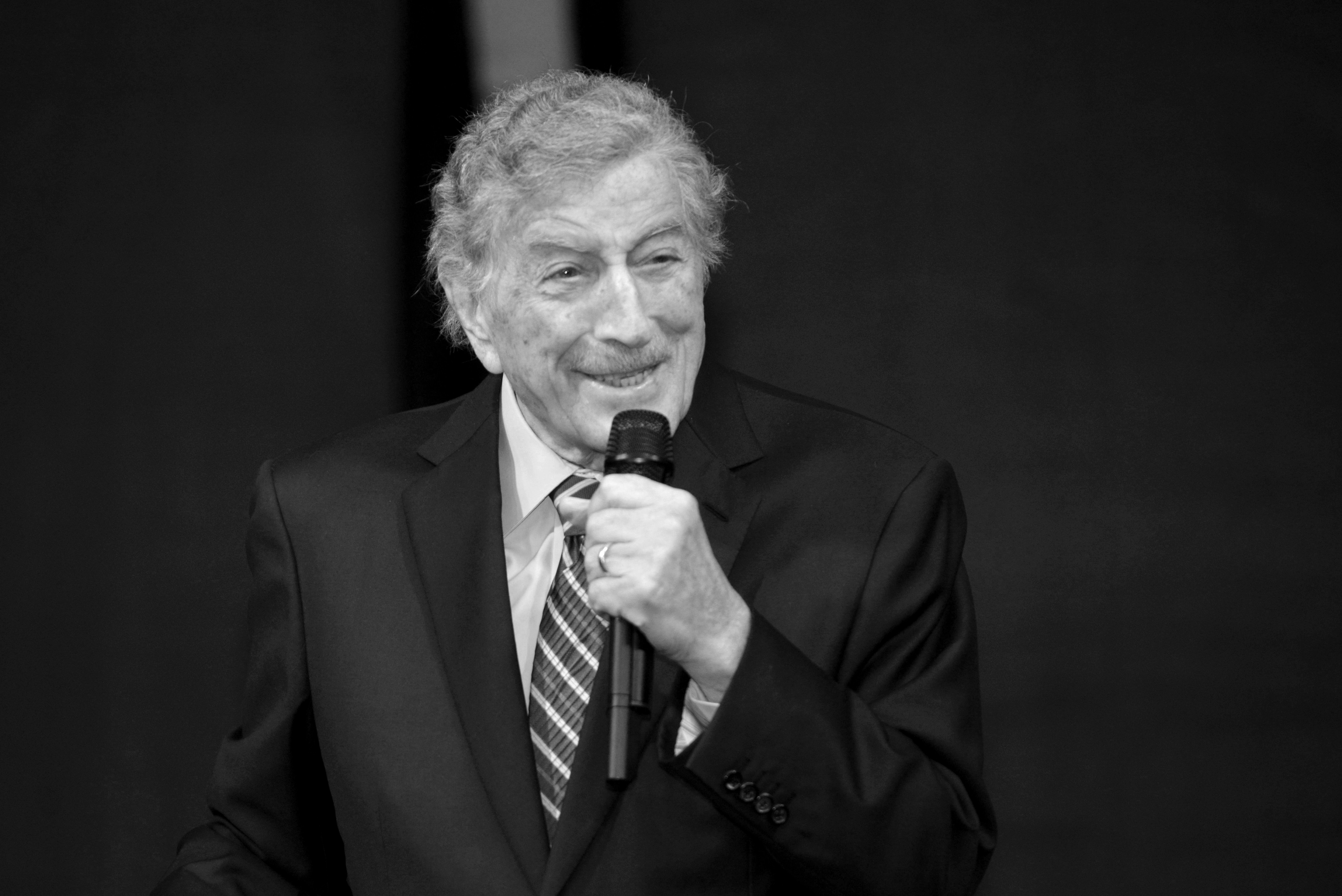 Tony Bennett performs onstage during the Central Park Conservancy Supper Club at Rumsey Playfield, Central Park on November 20, 2019 in New York City.  | Source: Getty Images