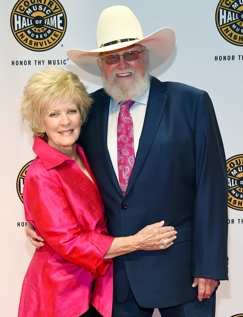 Charlie Daniels and his wife Hazel Daniels on October 16, 2016 in Nashville, Tennessee | Photo: Getty Images