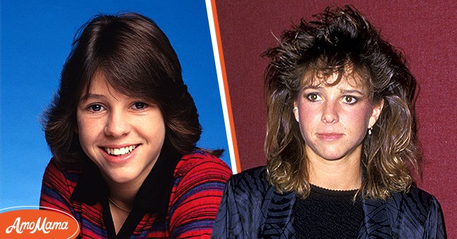 Kristy McNichol for "Family" Season 3 on September 13, 1977 (left), Kristy McNichol at the Annual Association of Tennis Professionals (ATP) Awards on December 1, 1987 in New York (right) | Photo: Getty Images