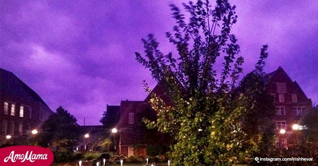 After Hurricane Michael the skies turned purple and here’s why