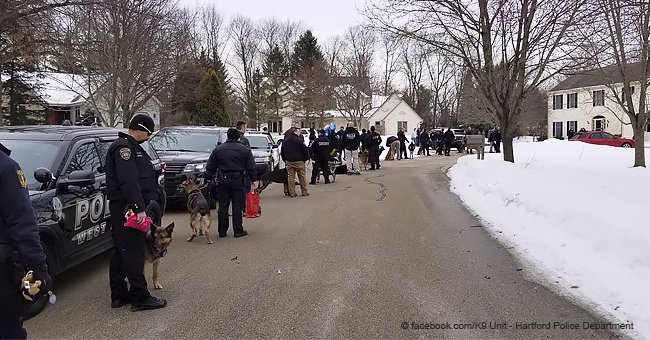 Gravely Ill 7-Year-Old Girl Who Loves Dogs Was Visited by 40 Police Depts. with K-9 Officers