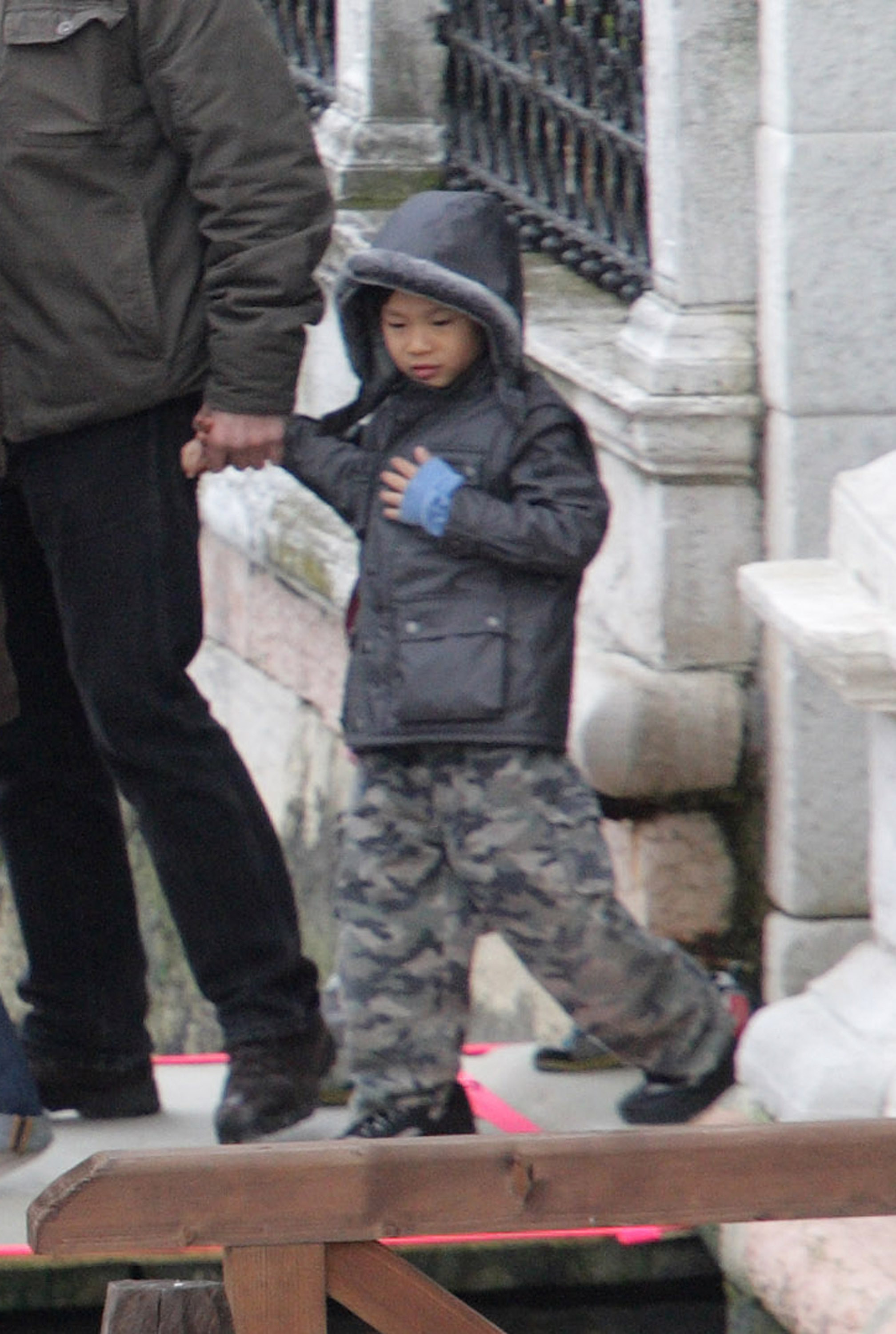 Pax Jolie-Pitt photographed on March 7, 2010, in Venice, Italy. | Source: Getty Images