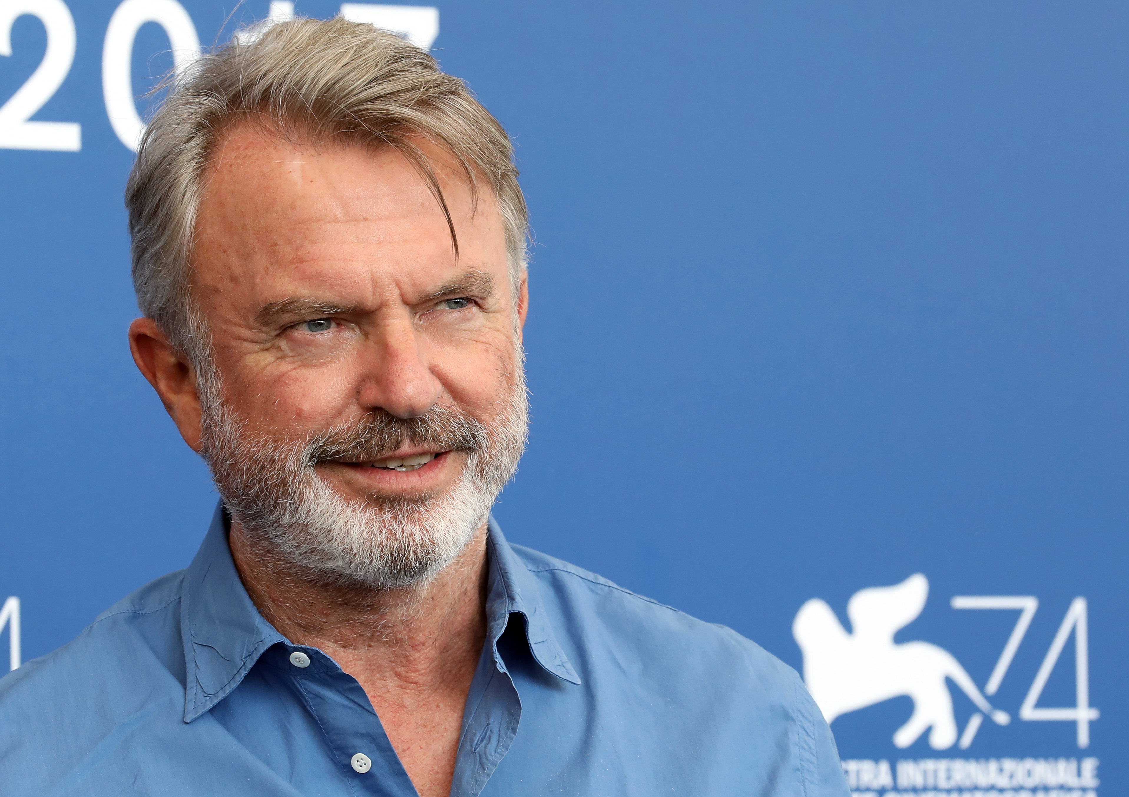 Sam Neill attends the 'Sweet Country' photocall during the 74th Venice Film Festival on September 6, 2017 in Venice, Italy. | Source: Getty Images