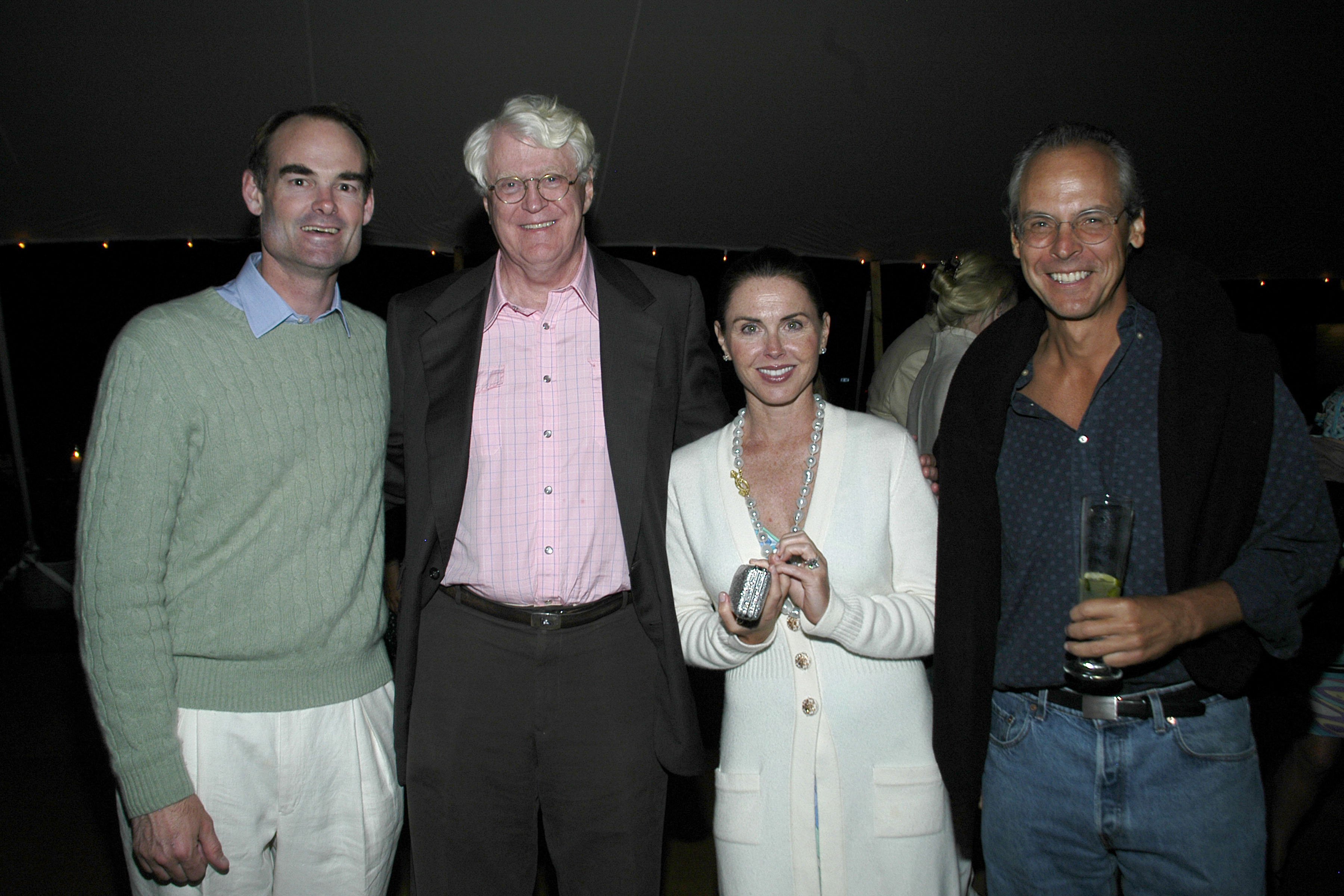 Bill Koch, Bridget Koch and guests attend After Party Dinner For First Look Studios KING OF CALIFORNIA at Home of Suzanne Ircha and Woody Johnson on August 19, 2007, in East Hampton, NY. | Source: Getty Images