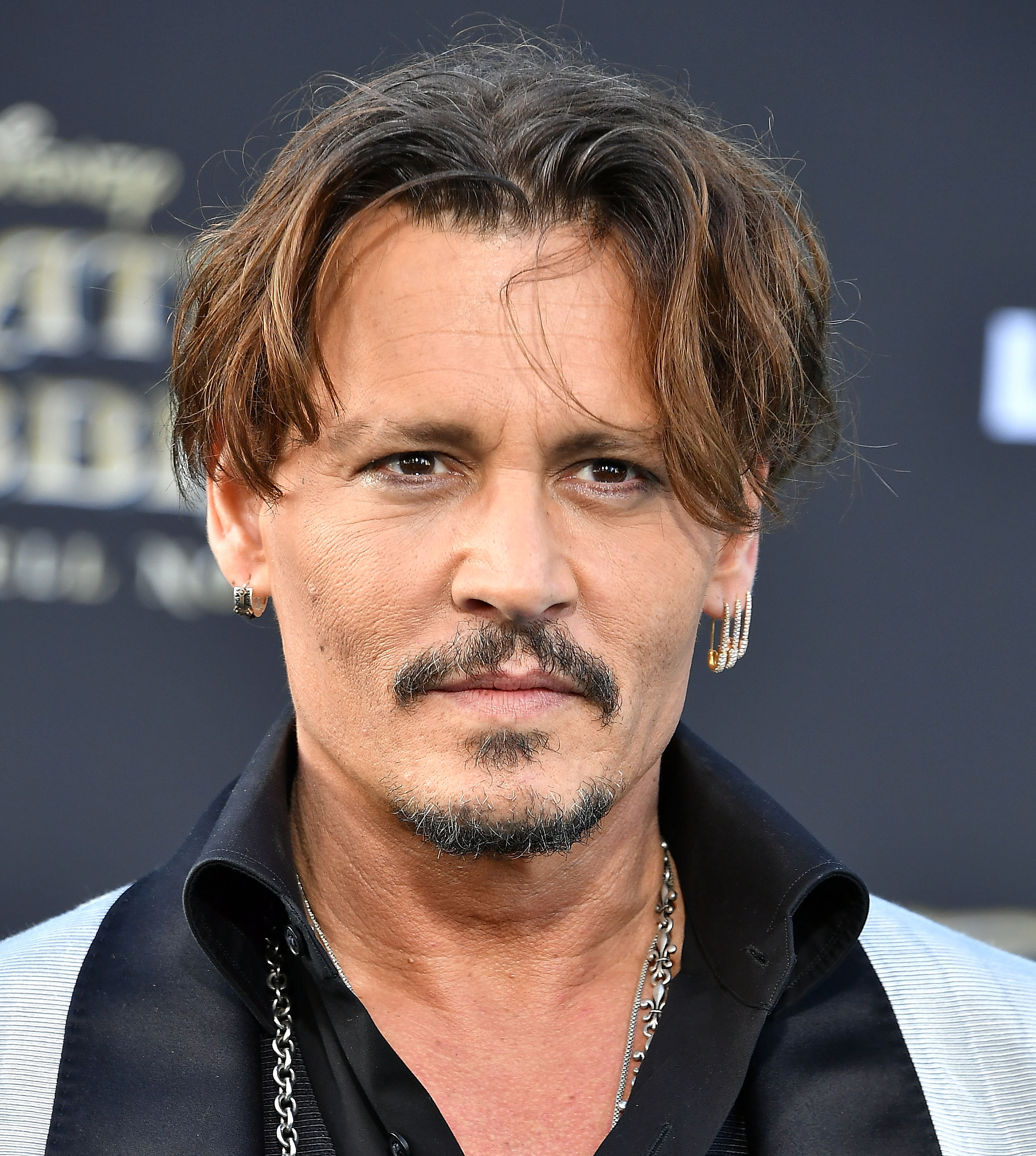 Johnny Depp attends the premiere of Disney's "Pirates Of The Caribbean: Dead Men Tell No Tales" on May 18, 2017, in Hollywood, California | Source: Getty Images