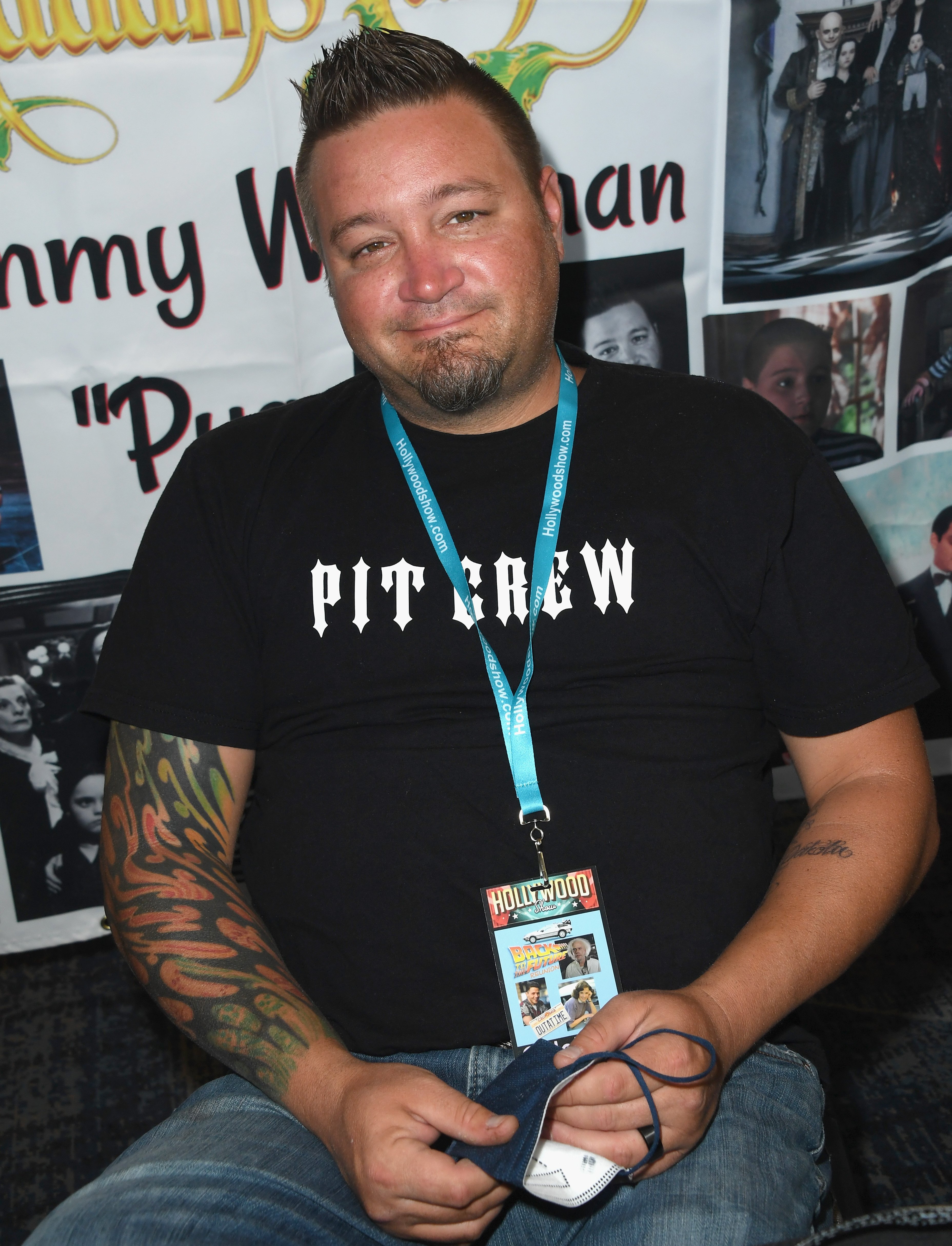 Jimmy Workman attends The Hollywood Show held at Los Angeles Marriott Burbank Airport on April 16, 2022 in Burbank, California | Source: Getty Images 