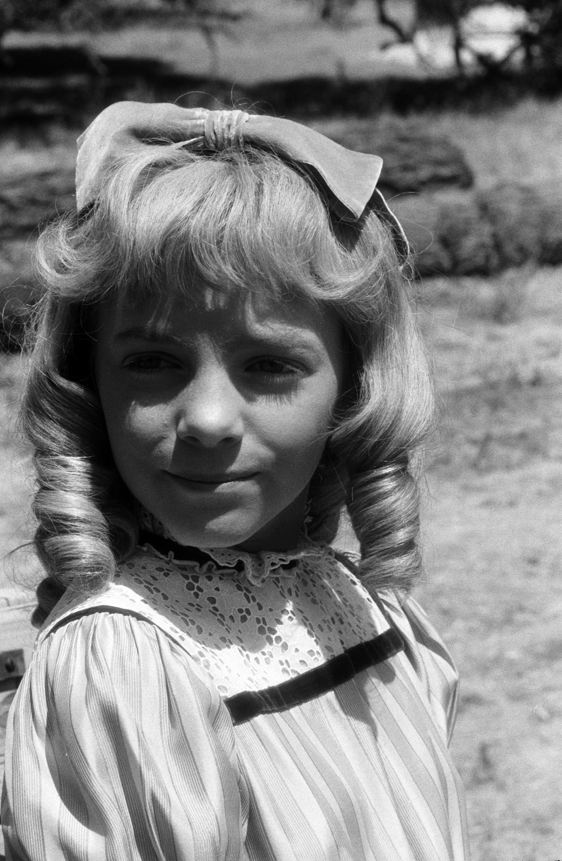 Alison Arngrim on "Little House on the Prairie" in 1975 | Source: Getty Images