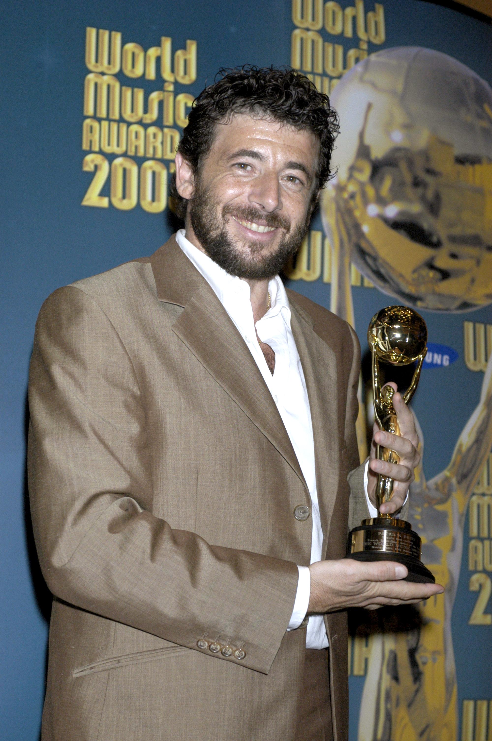 Patrick Bruel aux World Music Awards en 2013. l Source : Getty Images