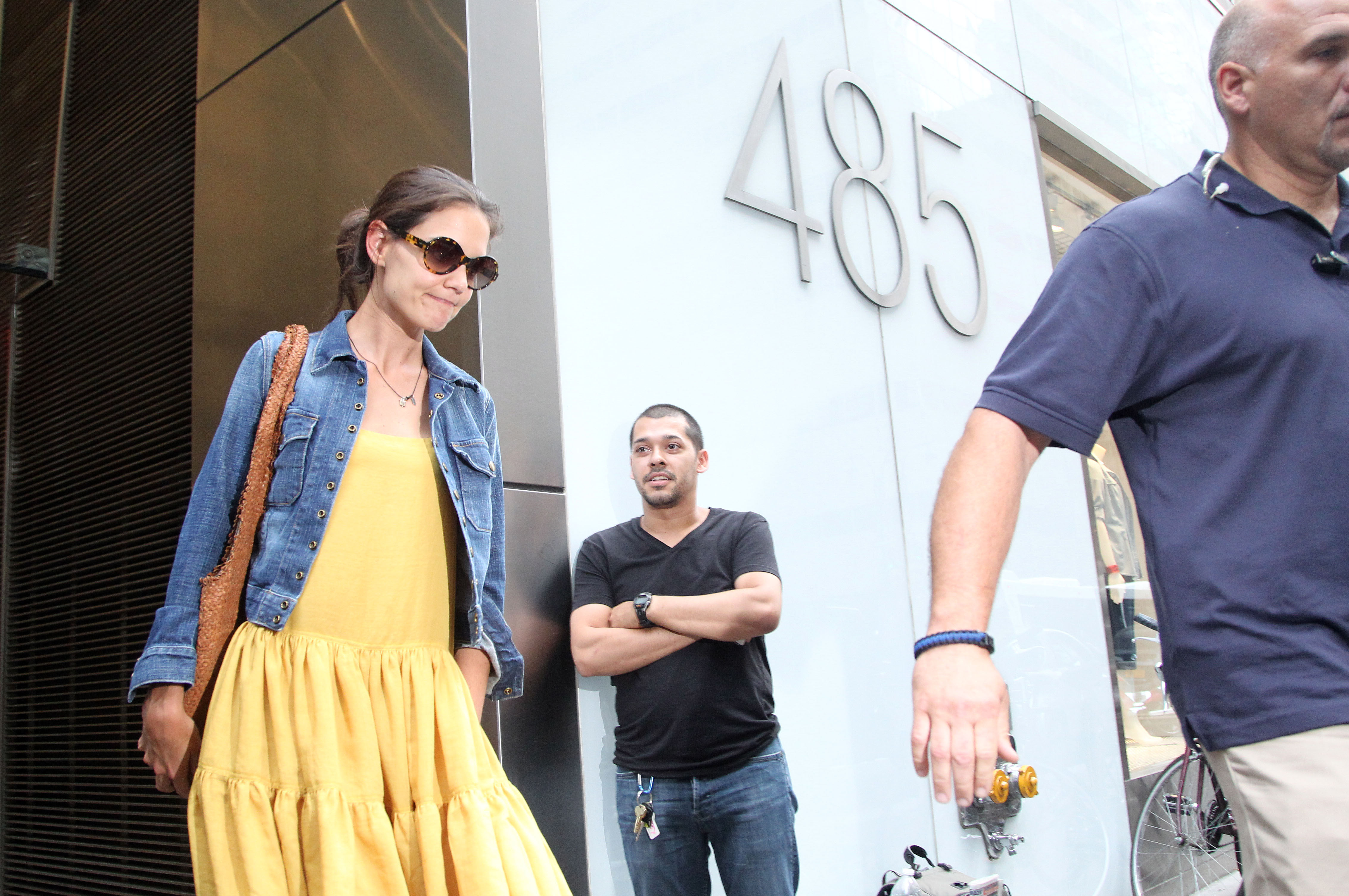 Katie Holmes in New York City on July 7, 2012 | Source: Getty Images