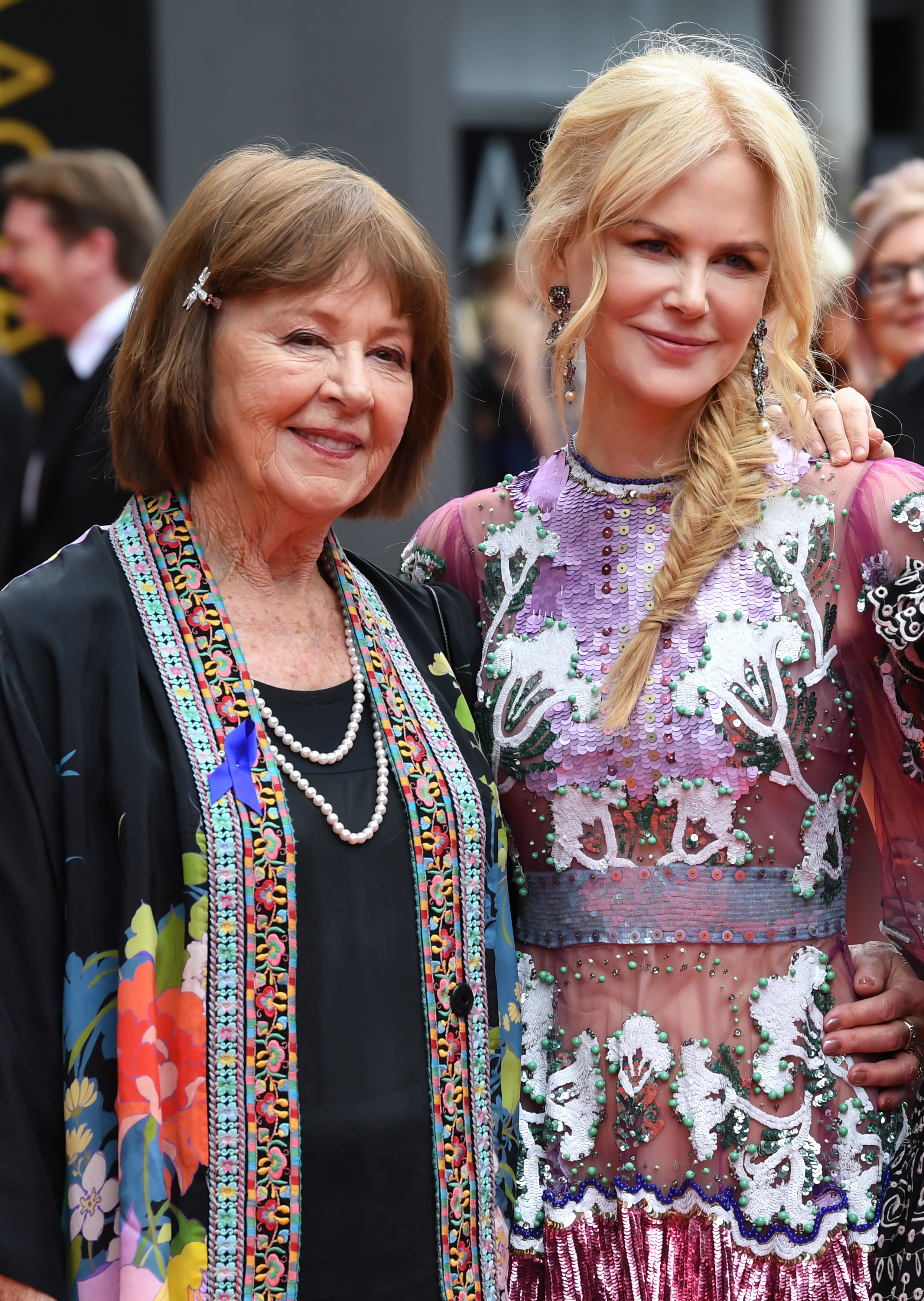 Nicole Kidman and her mother, Janelle Ann, attend the 2018 AACTA Awards in Sydney, Australia, on December 5, 2018 | Source: Getty Images