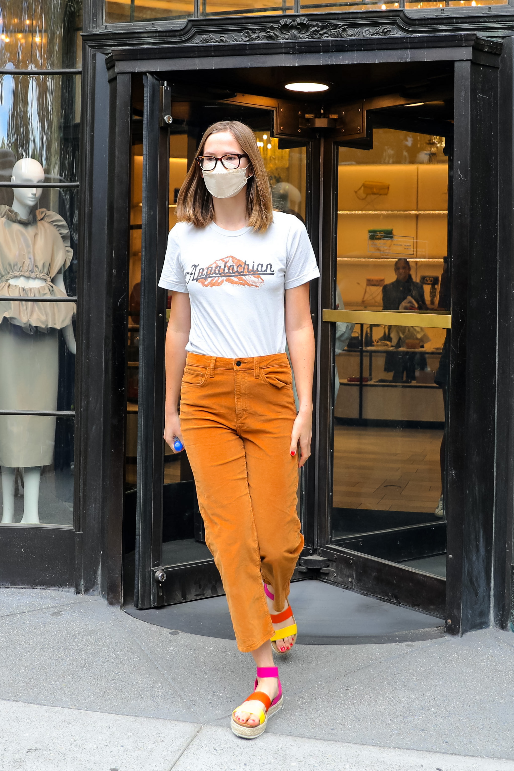 Violet Affleck is seen in New York City, on August 14, 2022 | Source: Getty Images