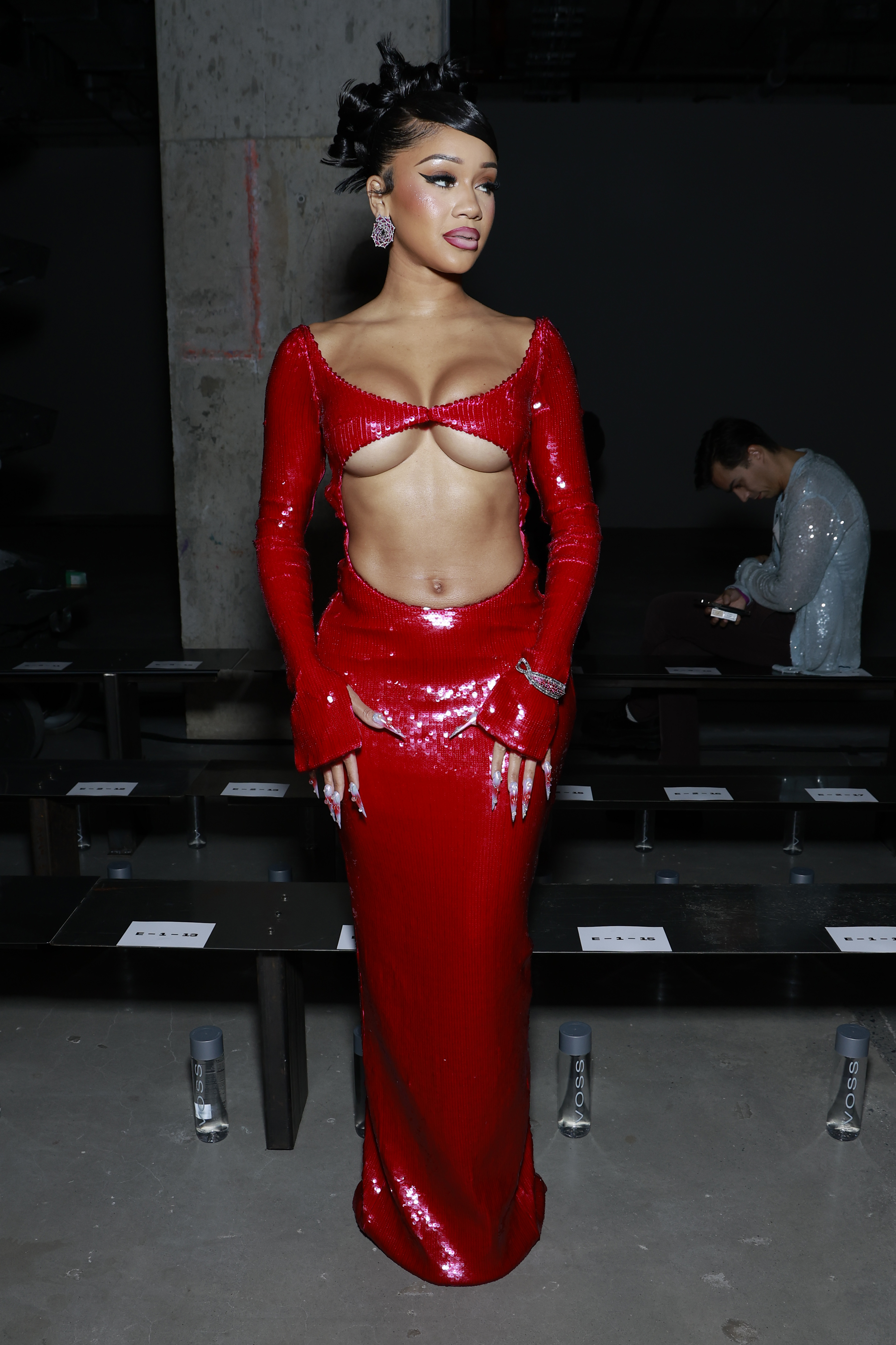 Saweetie attends the LaQuan Smith fashion show during New York Fashion Week - September 2023 on September 11, 2023, in New York City. | Source: Getty Images