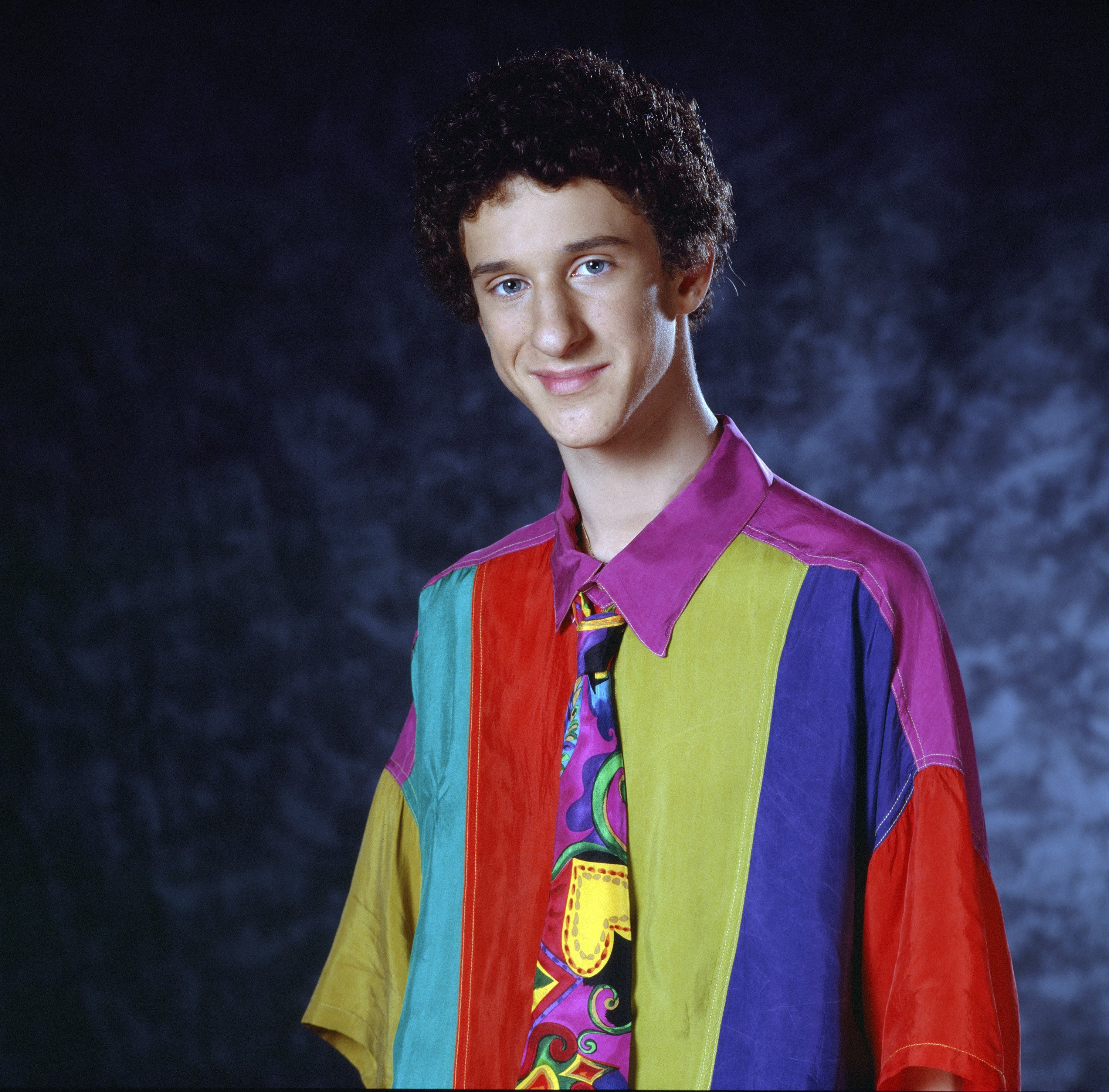 Dustin Diamond als Screech Powers in Staffel 3 von "Saved by the Bell" | Quelle: Getty Images 