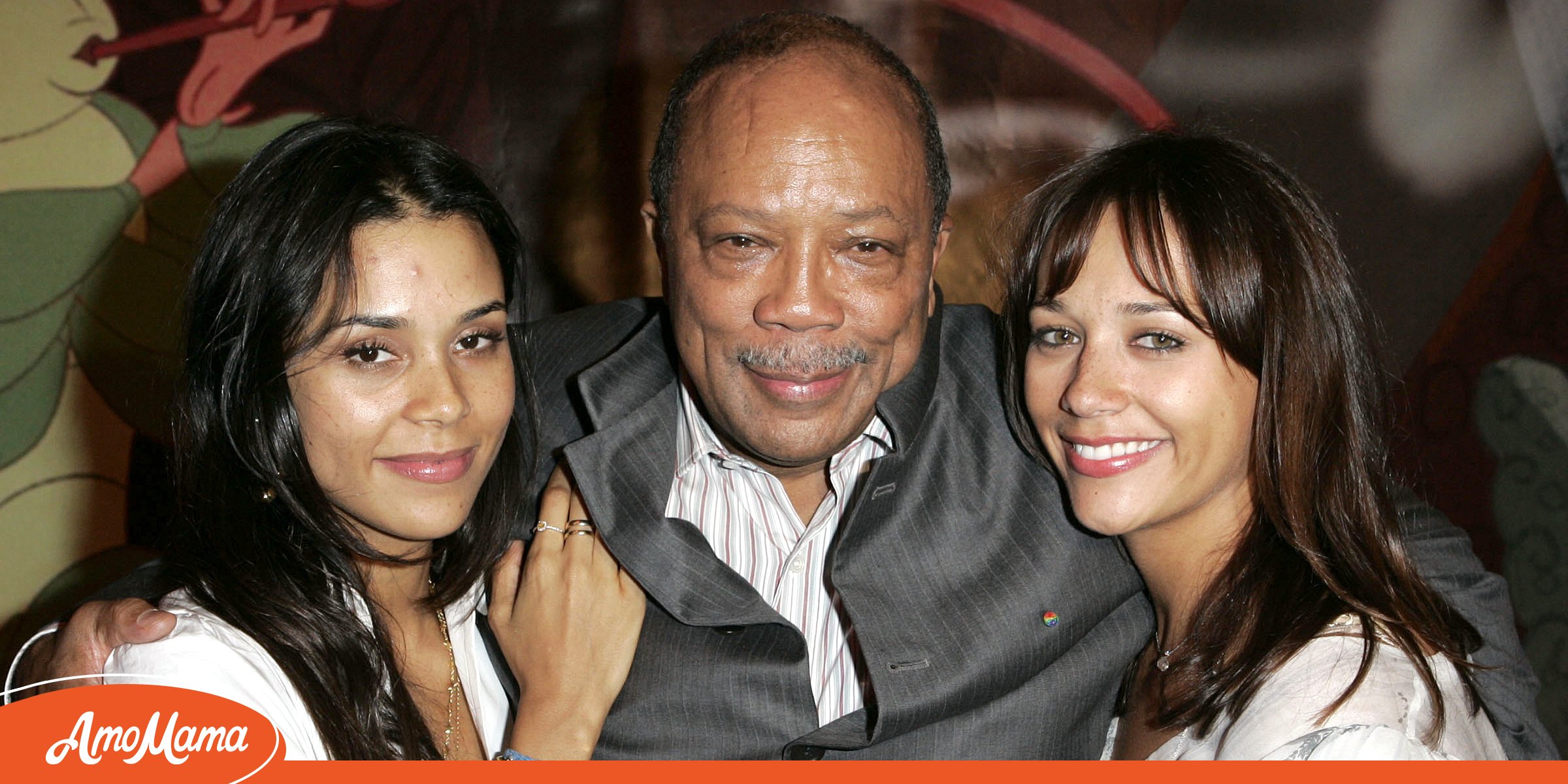 Kidada, Quincy and Rashida Jones | Source: Getty Images