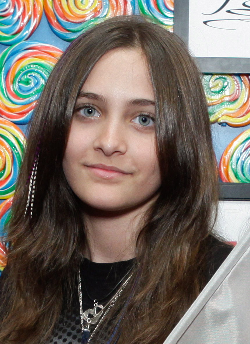 Paris Jackson attends the GBK Gift Lounge at the SLS Hotel in Beverly Hills on March 31, 2011, showing her support for Japan Relief efforts organized by the American Red Cross. The appearance marked one of her early solo public engagements, reflecting her growing poise and awareness of global causes.