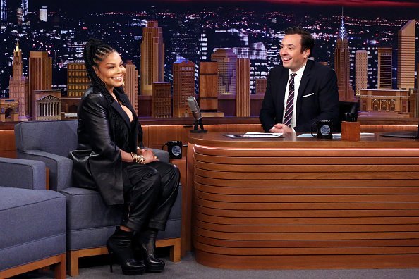 Janet Jackson during an interview on "The Tonight Show Starring Jimmy Fallon" on February 10, 2020. | Photo: Getty Images