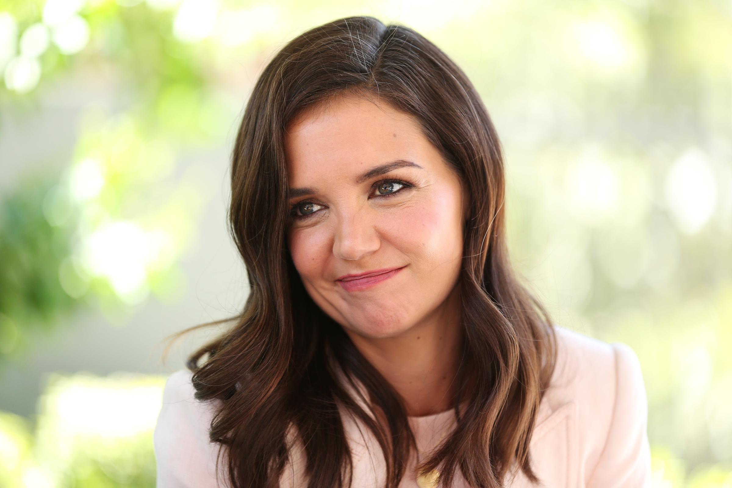 Katie Holmes smiles during a visit to Ronald McDonald House Westmead in Sydney, Australia, on November 15, 2019 | Source: Getty Images