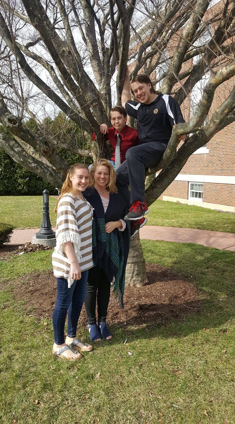 Ava, Rhonda, Colin, and Aidan Dorgan, dated May 2019 | Source: Facebook/rhonda.dorgan