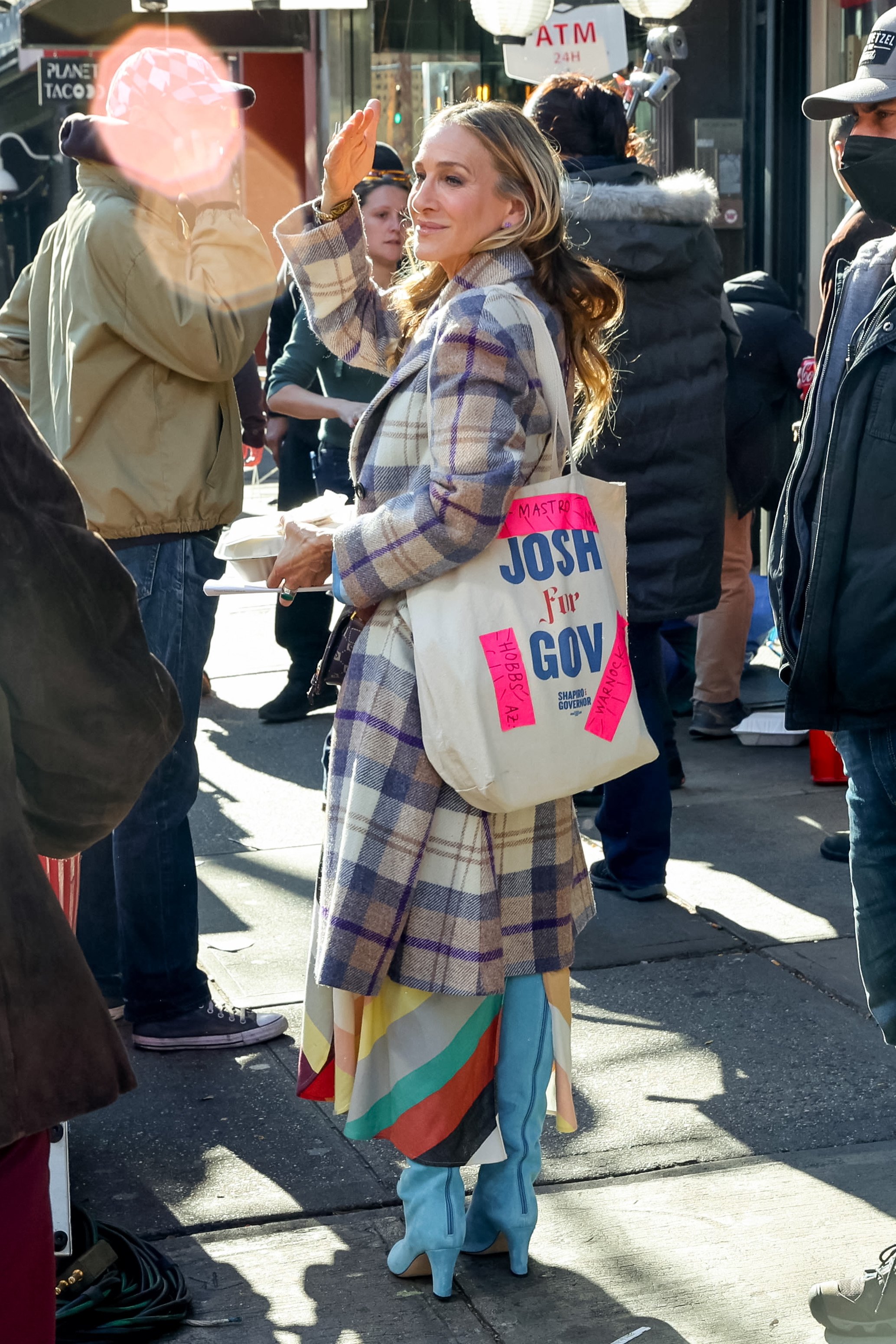 Sarah Jessica Parker on November 09, 2022 in New York City | Source: Getty Images