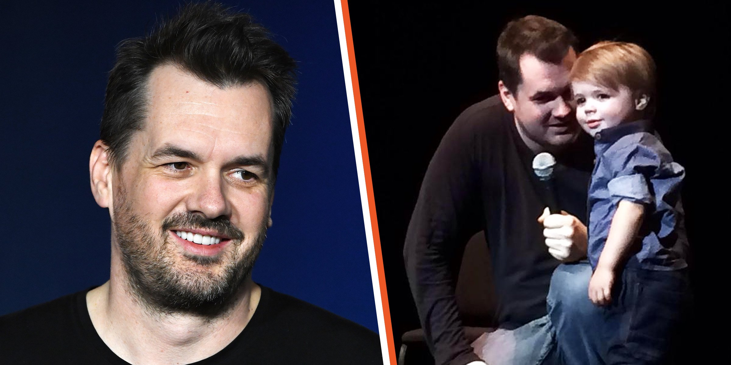 Jim Jefferies | Jim Jefferies and Young Hank Jefferies Are Pictured on Stage | Source: Getty Images | Facebook/JimJefferies