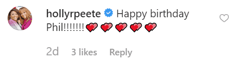 Holly Robinson Peete also wished Phil Happy Birthday | Instagram: @officialmarlothomas