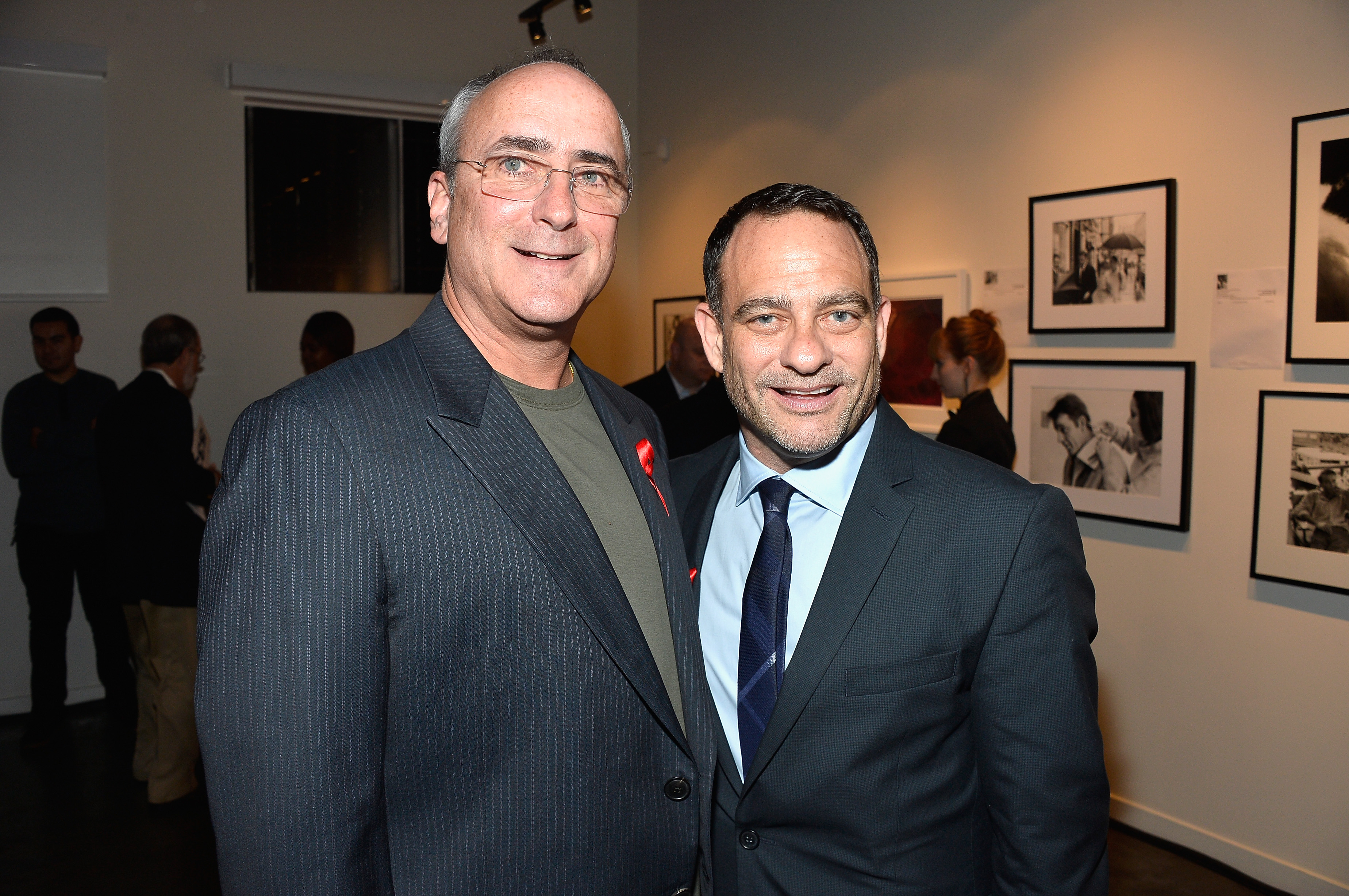 Christopher Wilding and Joel Goldman attend The Elizabeth Taylor AIDS Foundation Art Auction Benefit Presented By Wilding Cran Gallery on February 27, 2014 in Los Angeles, California. | Source: Getty Images