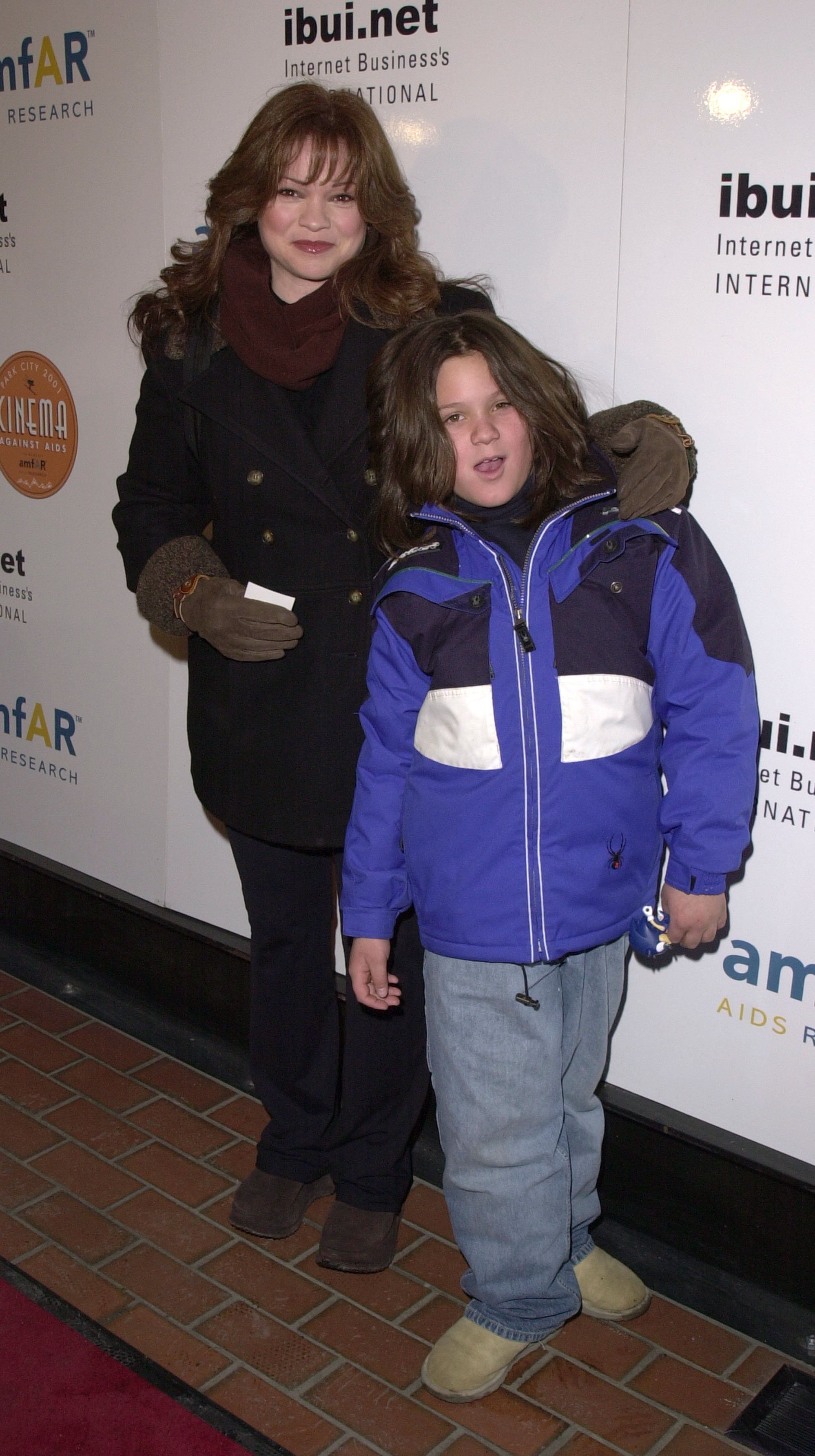 Valerie Bertinelli & son Wolfgang at the Sundance in 2001 | Photo: Getty Images