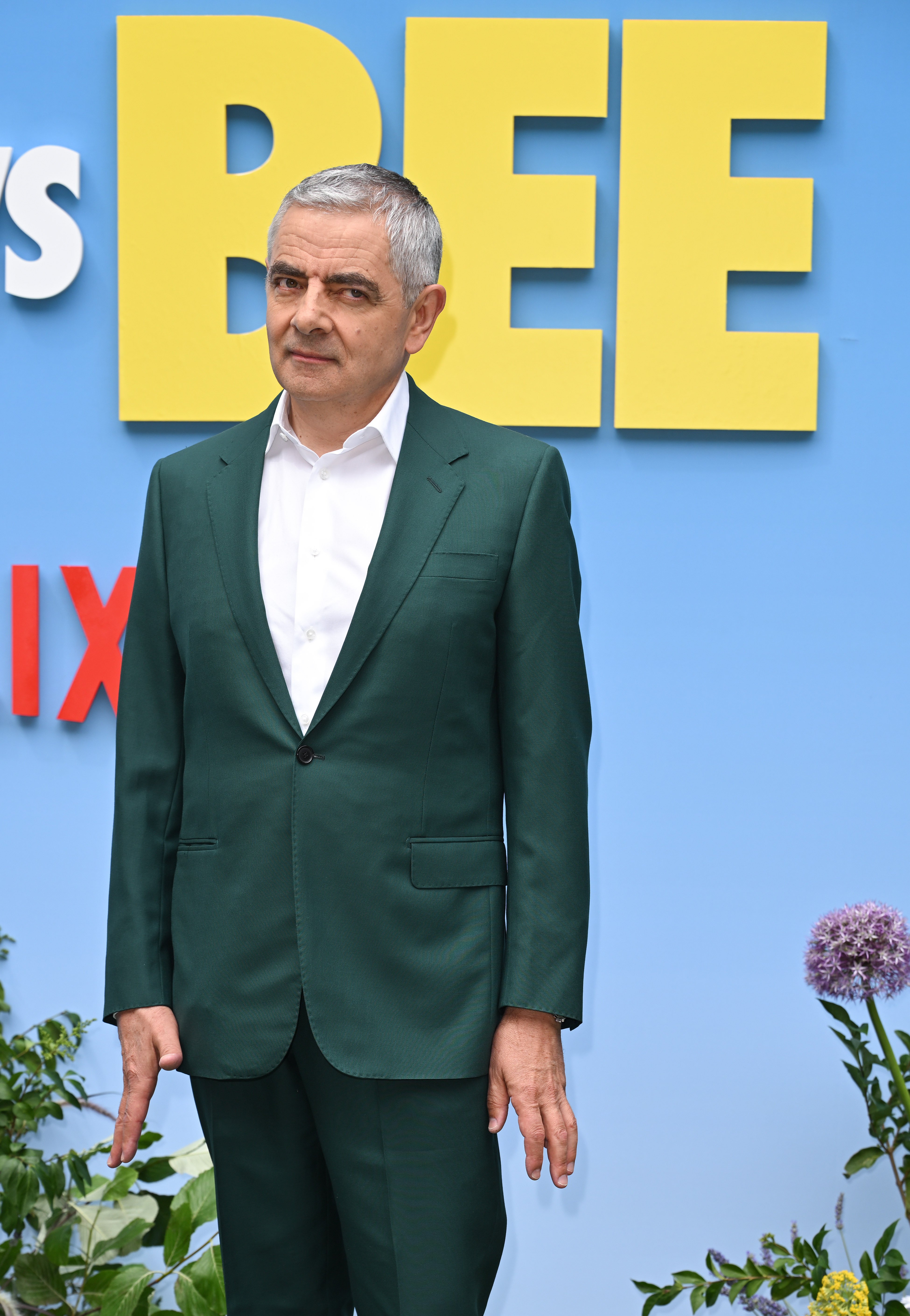 Rowan Atkinson at the UK Premiere of "Man Vs Bee" London | Source: Getty Images