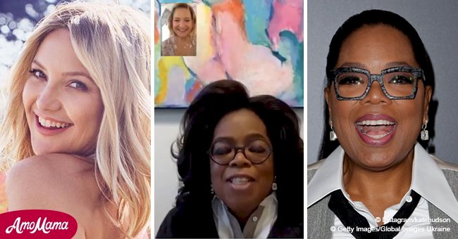 Oprah interviewed Kate Hudson about her 'why' to be healthy via cutest FaceTime call 