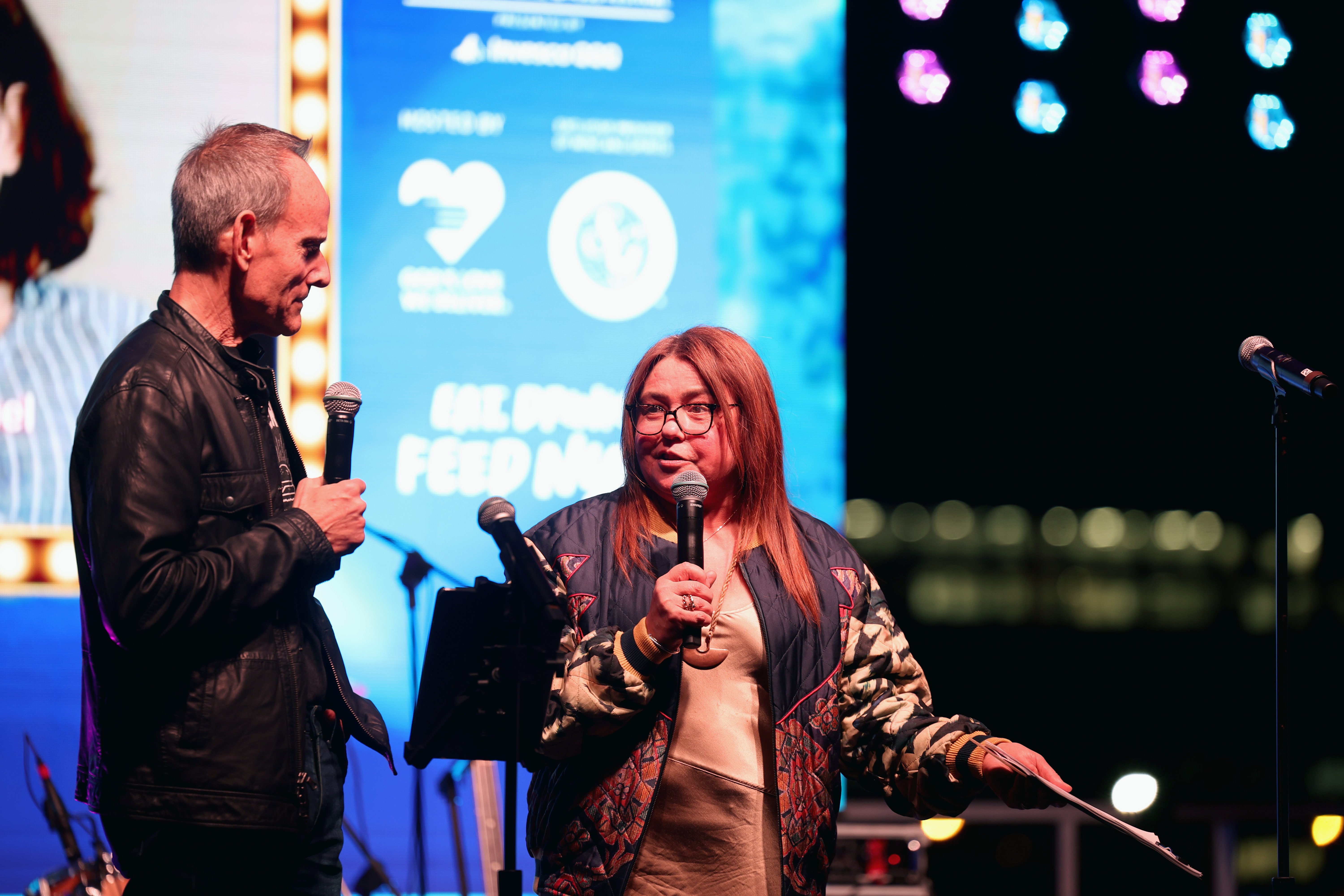 Randy Fisher and Rachael Ray at the Food Network NYC Wine & Food Festival on October 18, 2024 | Source: Getty Images