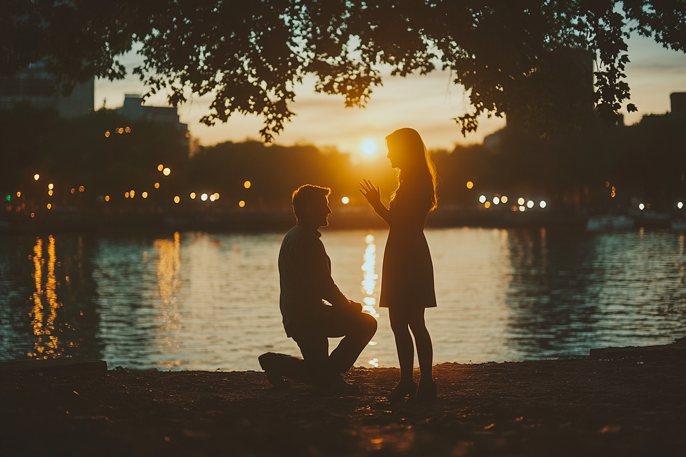 A man proposing | Source: Midjourney