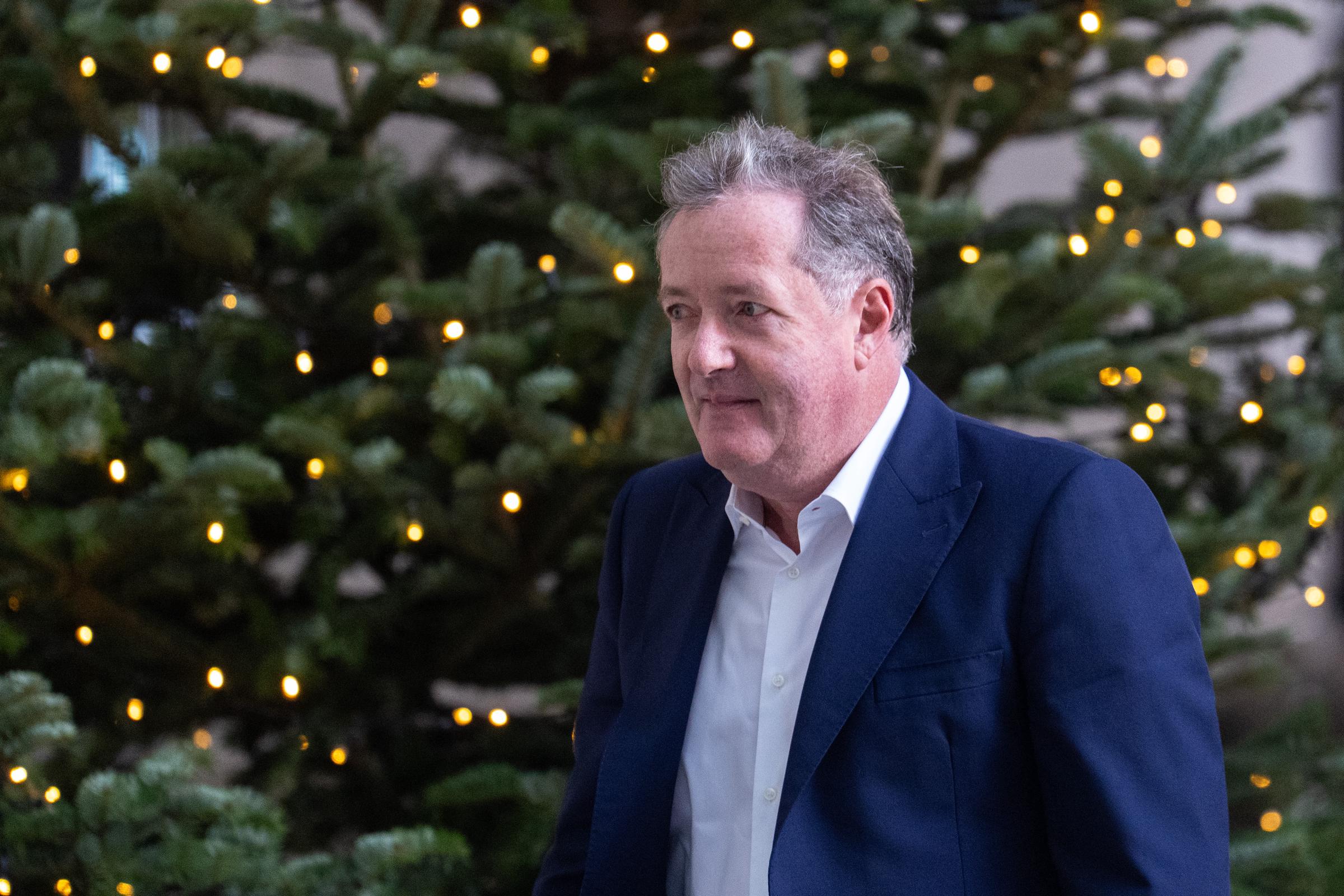 Piers Morgan at BBC Broadcasting House on November 30, 2025, in London, England. | Source: Getty Images