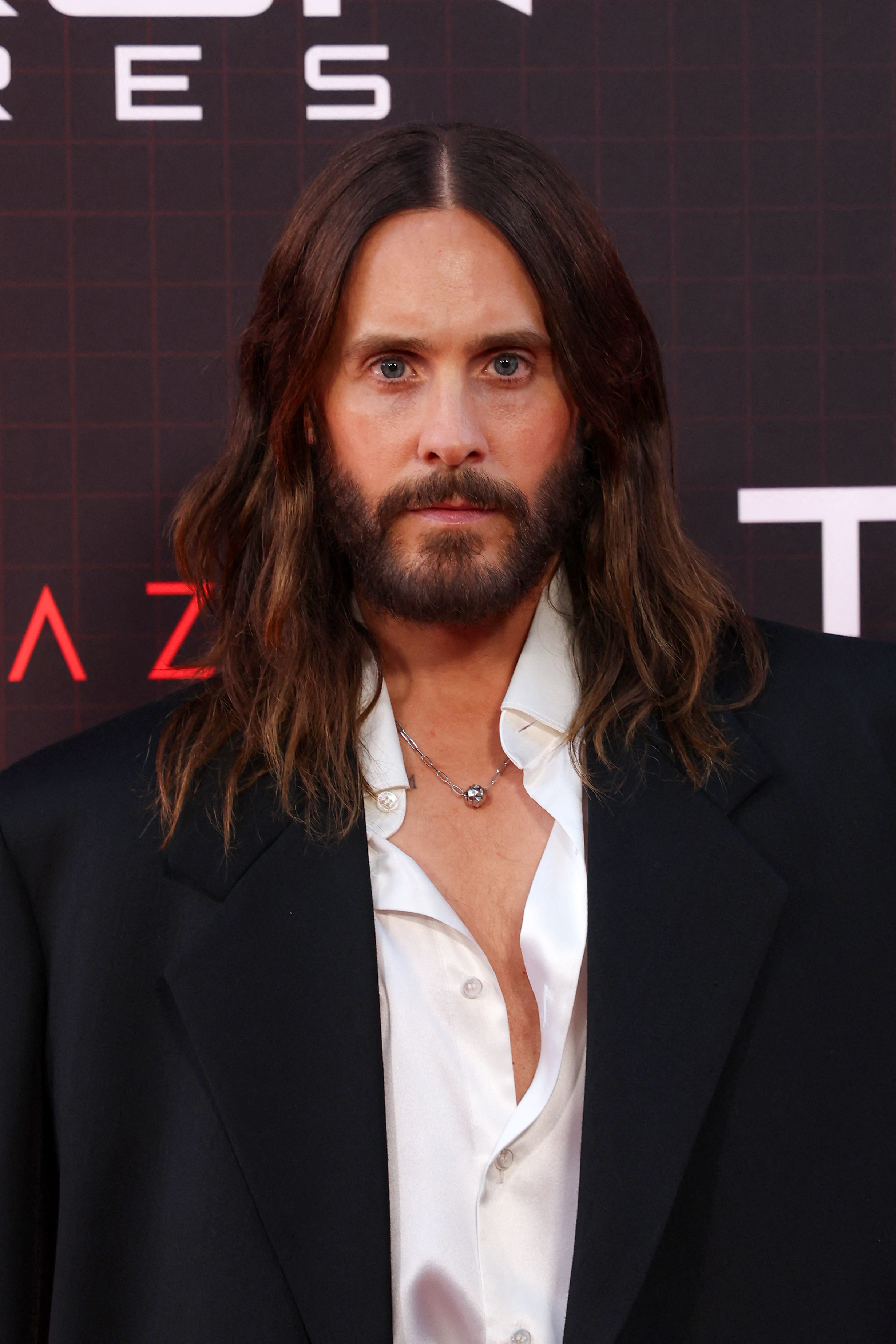 Jared Leto attends the world premiere of Disney’s "Tron: Ares" at the TCL Chinese Theater in Hollywood, California on October 6, 2025. | Source: Getty Images