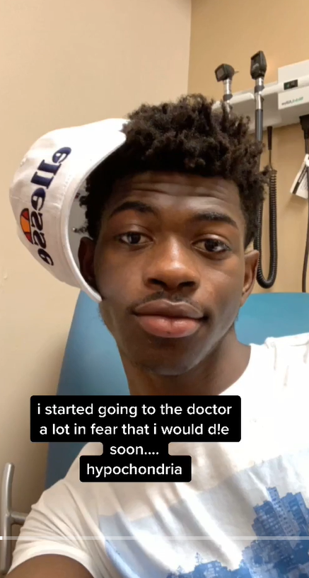 Lil Nas X shared that he developed a health condition, often visiting doctors out of fear for his well-being, as posted in in February 2017 | Source: TikTok/lilnasx