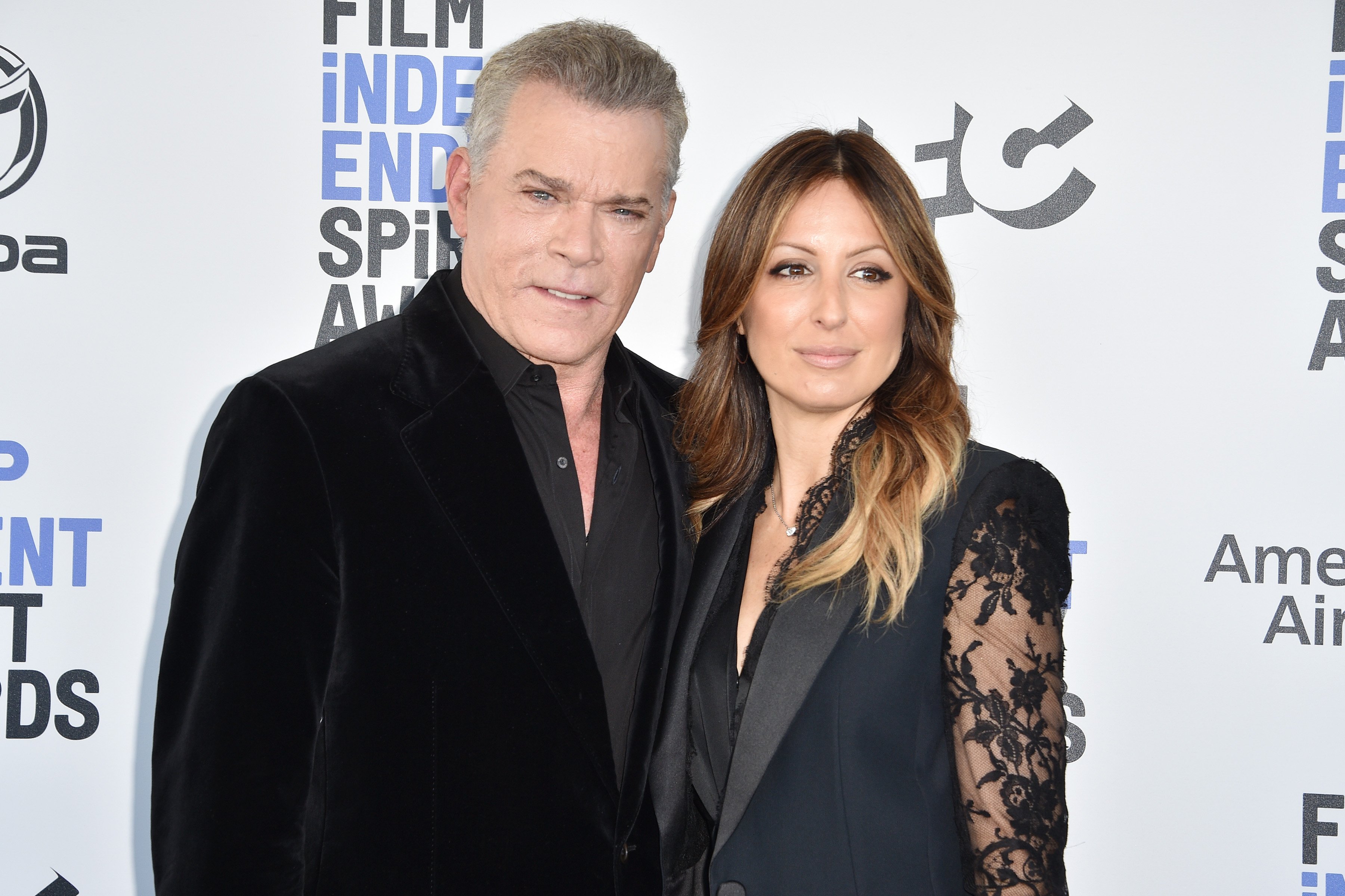 Ray Liotta and Jacy Nittolo attend the 2020 Film Independent Spirit Awards on February 08, 2020 in Santa Monica, California | Source: Getty Images