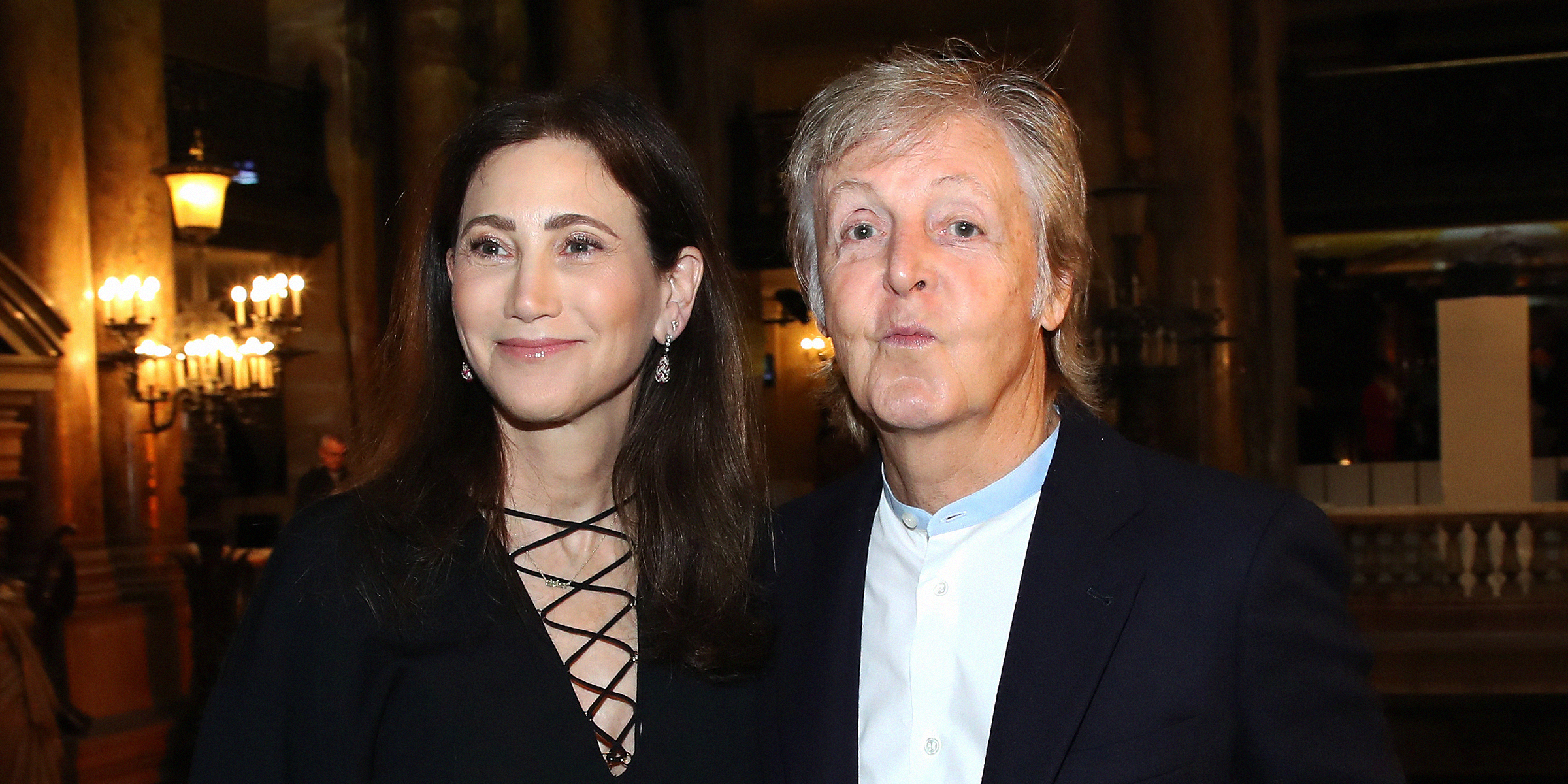 Nancy Shevell et Paul McCartney. | Source : Getty Images