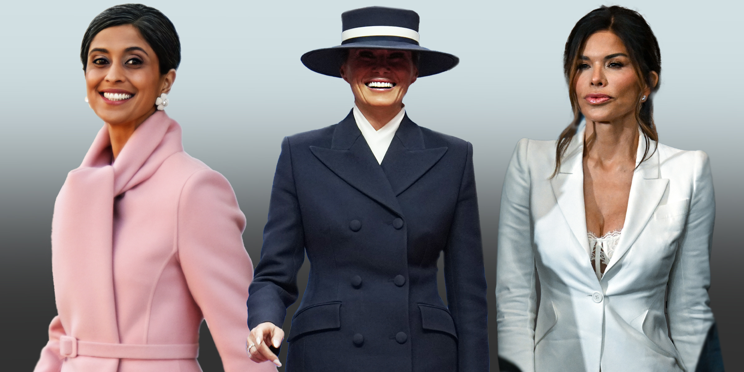 Usha Vance | Melania Trump | Lauren Sanchez | Source: Getty Images