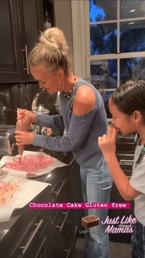 Capture d'écran de la story Instagram de Laeticia Hallyday | Photo : Instagram/lhallyday