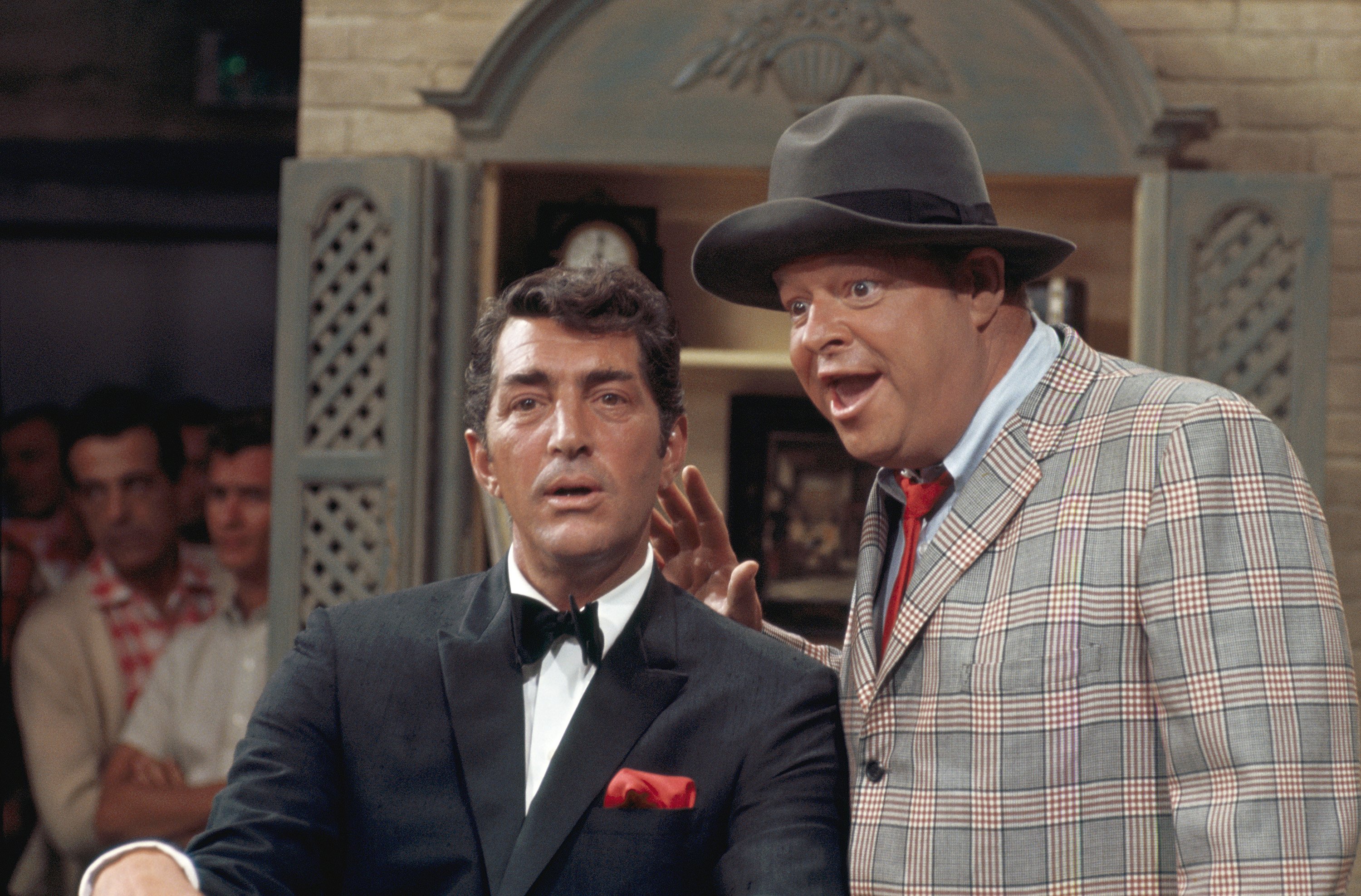 THE DEAN MARTIN SHOW: Host Dean Martin, Frank Fontaine as Crazy Guggenheim. | Source: Getty Images