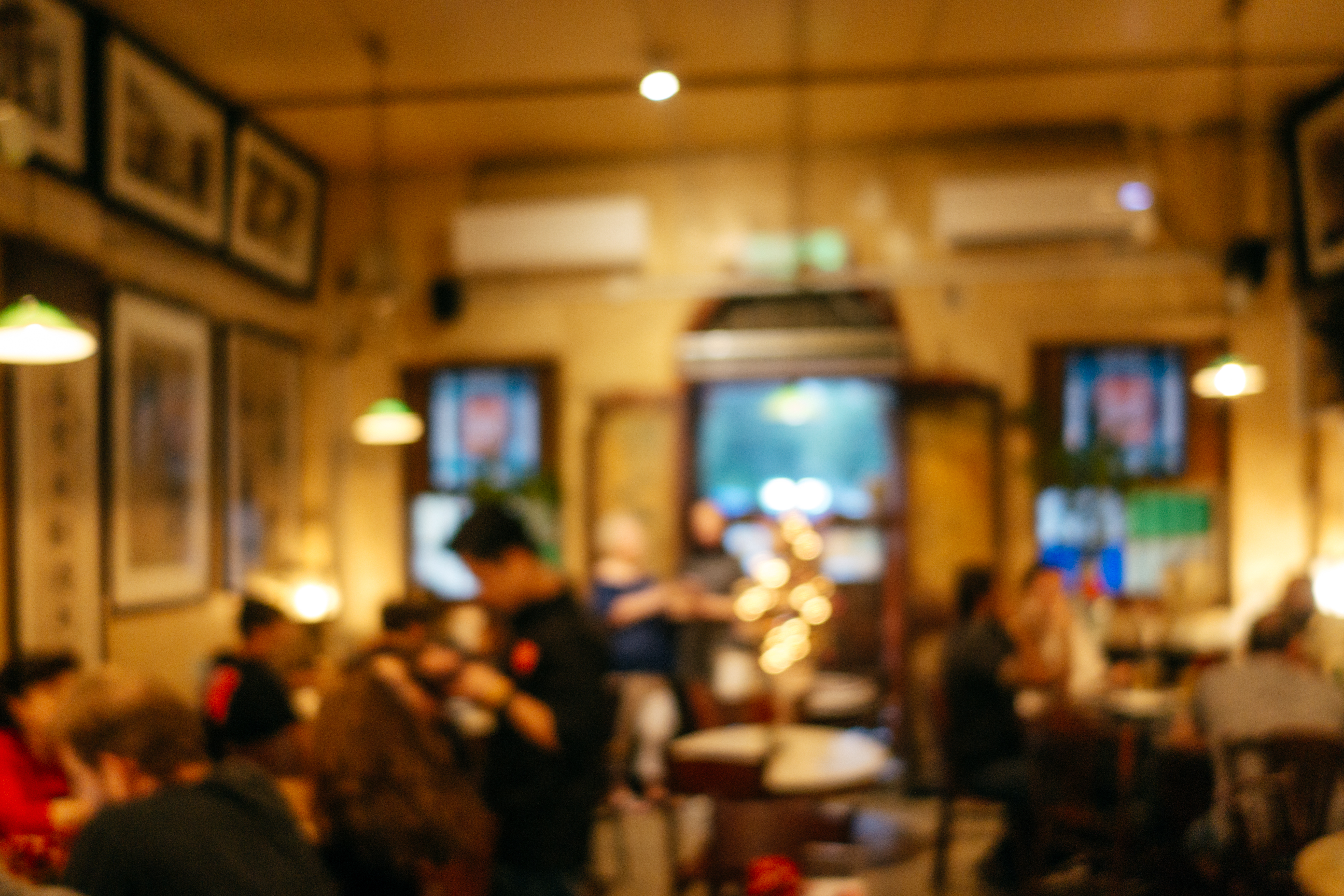 Abstract blurred restaurant | Source: Shutterstock