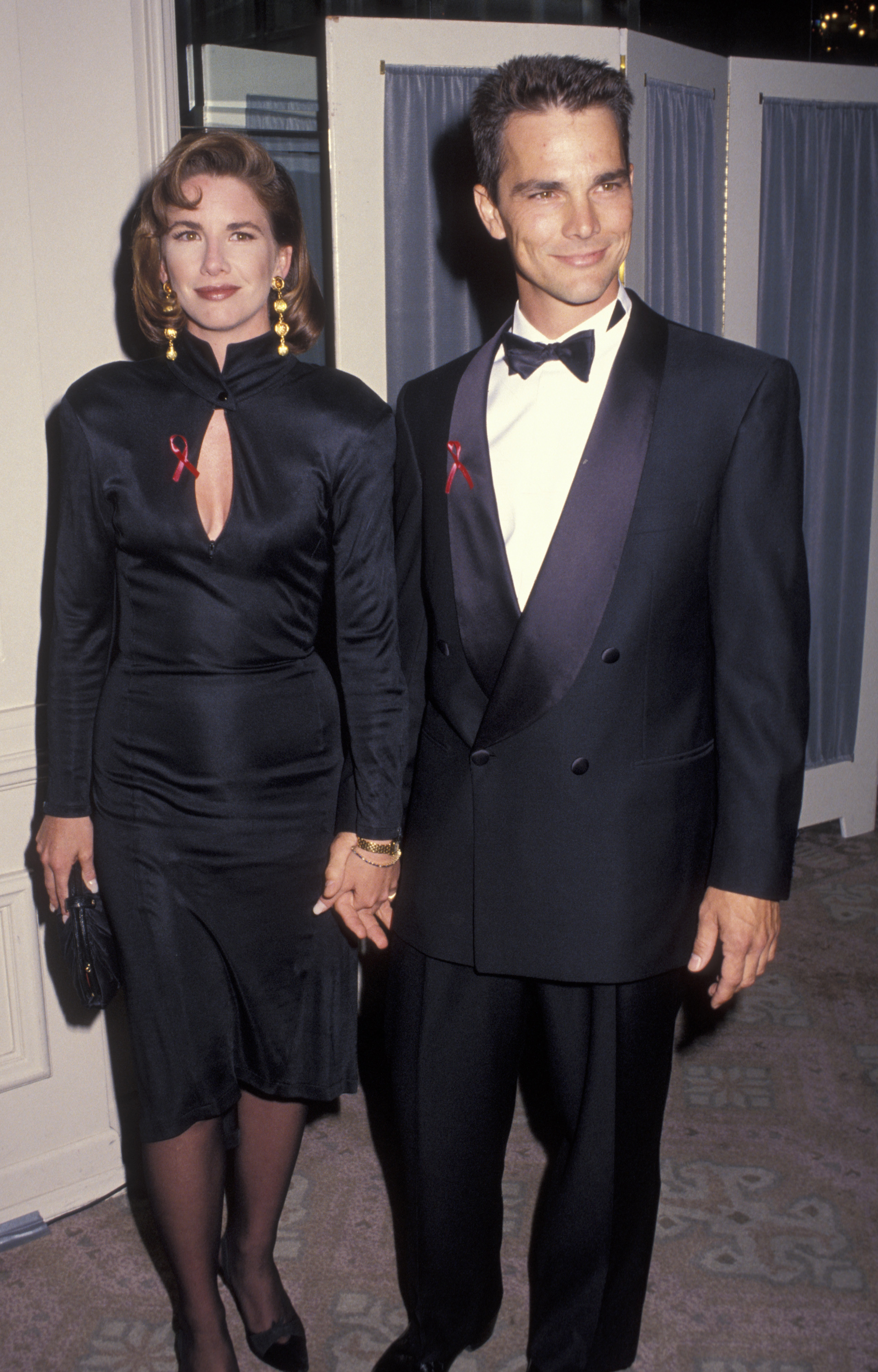 Melissa Gilbert and her first husband, Bo Brinkman at the 22nd Annual Nostros Awards | Source: Getty Images