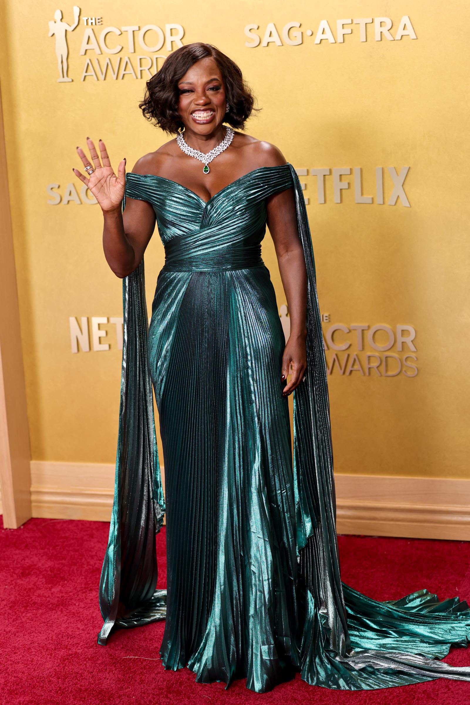 Viola Davis attends the 32nd Annual Actor Awards presented by SAG-AFTRA at Shrine Auditorium and Expo Hall on March 1, 2026, in Los Angeles, California | Source: Getty Images