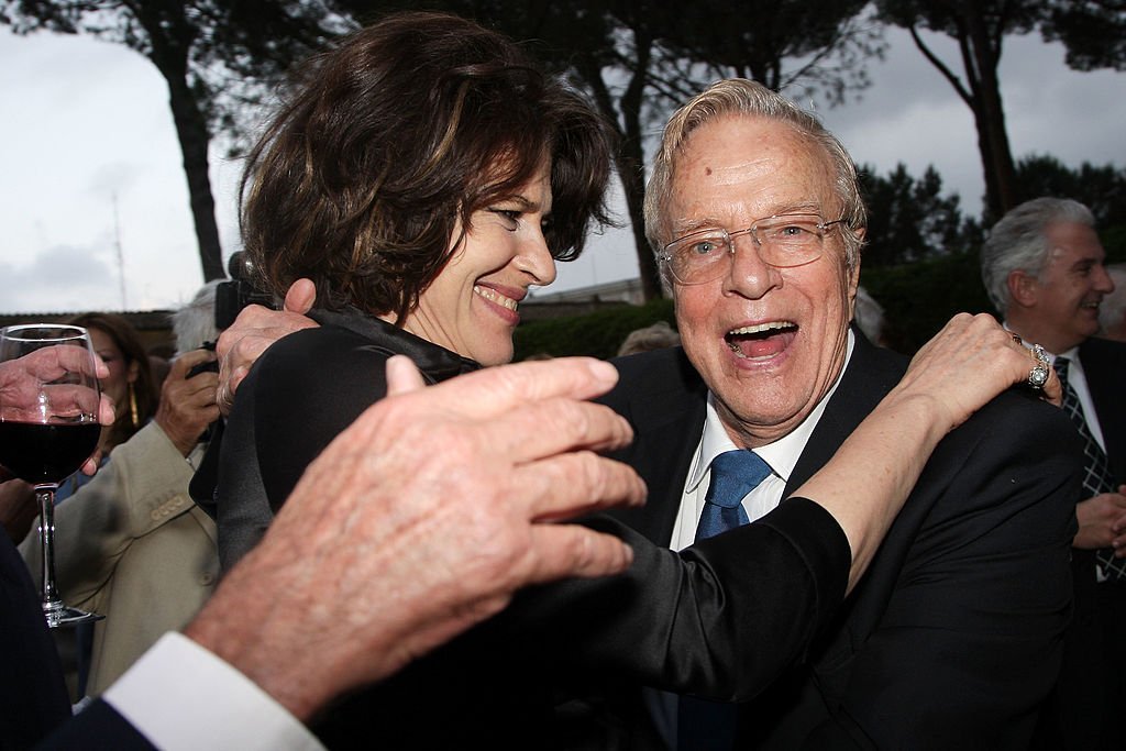 Director Franco Zeffirelli and actress Fanny Ardant attend the 2008 American Academy McKim Award Ceremony. Photo: Getty Images.