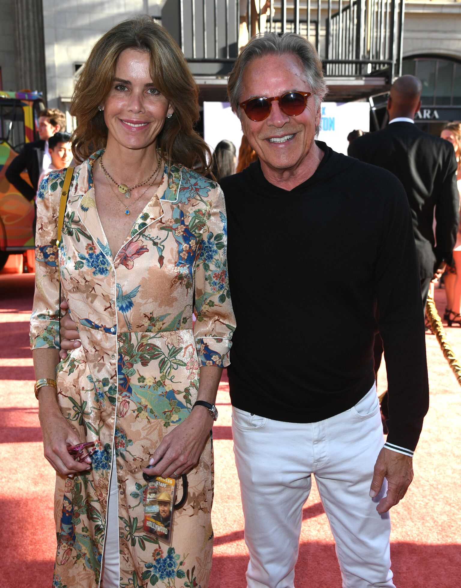 Don Johnson (R) and Kelley Phleger attend the Sony Pictures' "Once Upon A Time...In Hollywood" Los Angeles Premiere | Getty Images