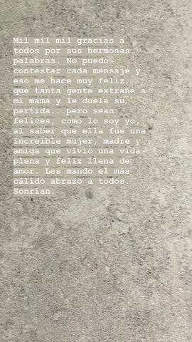 Mensaje de Emiliano a sus seguidores. | Imagen: Instagram/Zurita7